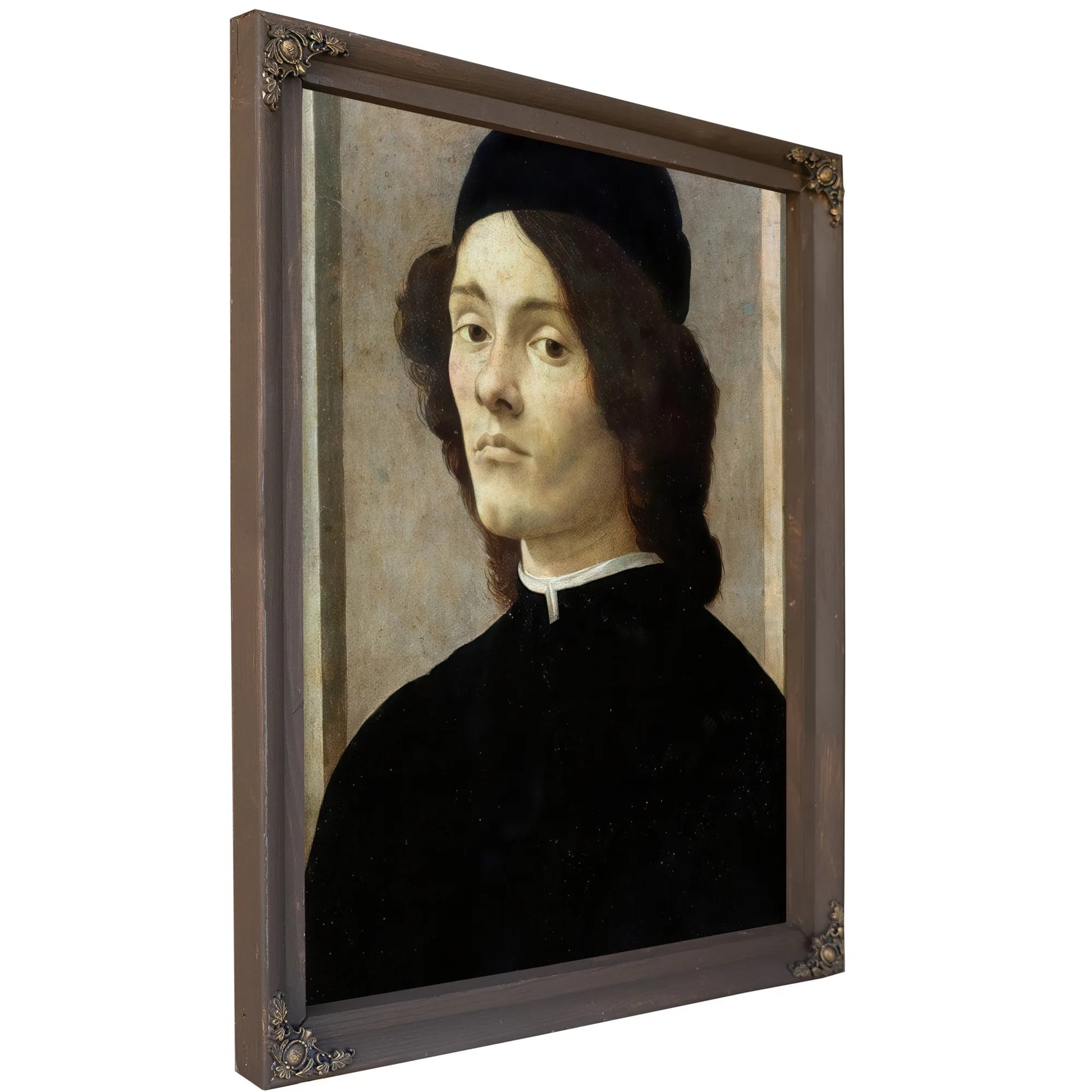 Portrait Of A Man By Sandro Botticelli Fine Art Print