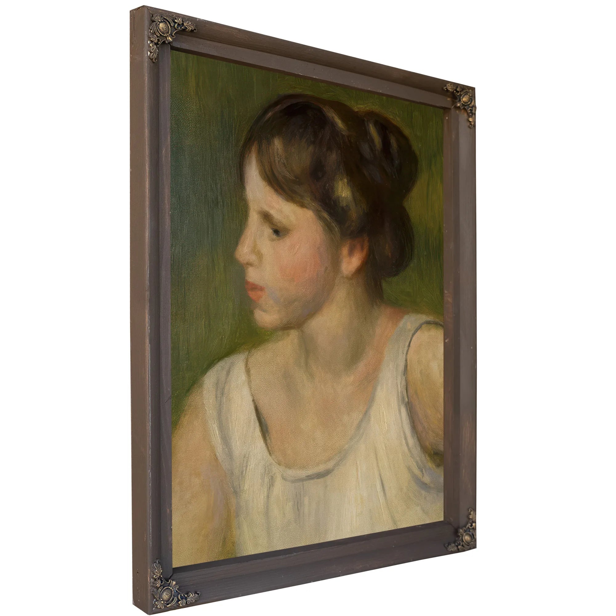 Buste De Femme By Pierre Auguste Renoir Fine Art Print