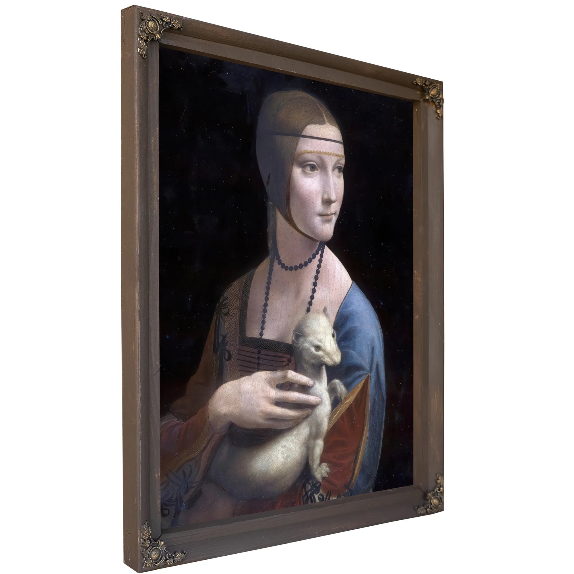 Portrait Of Cecilia Gallerani (Lady With The Ermine) By Leonardo Da Vinci Fine Art Print