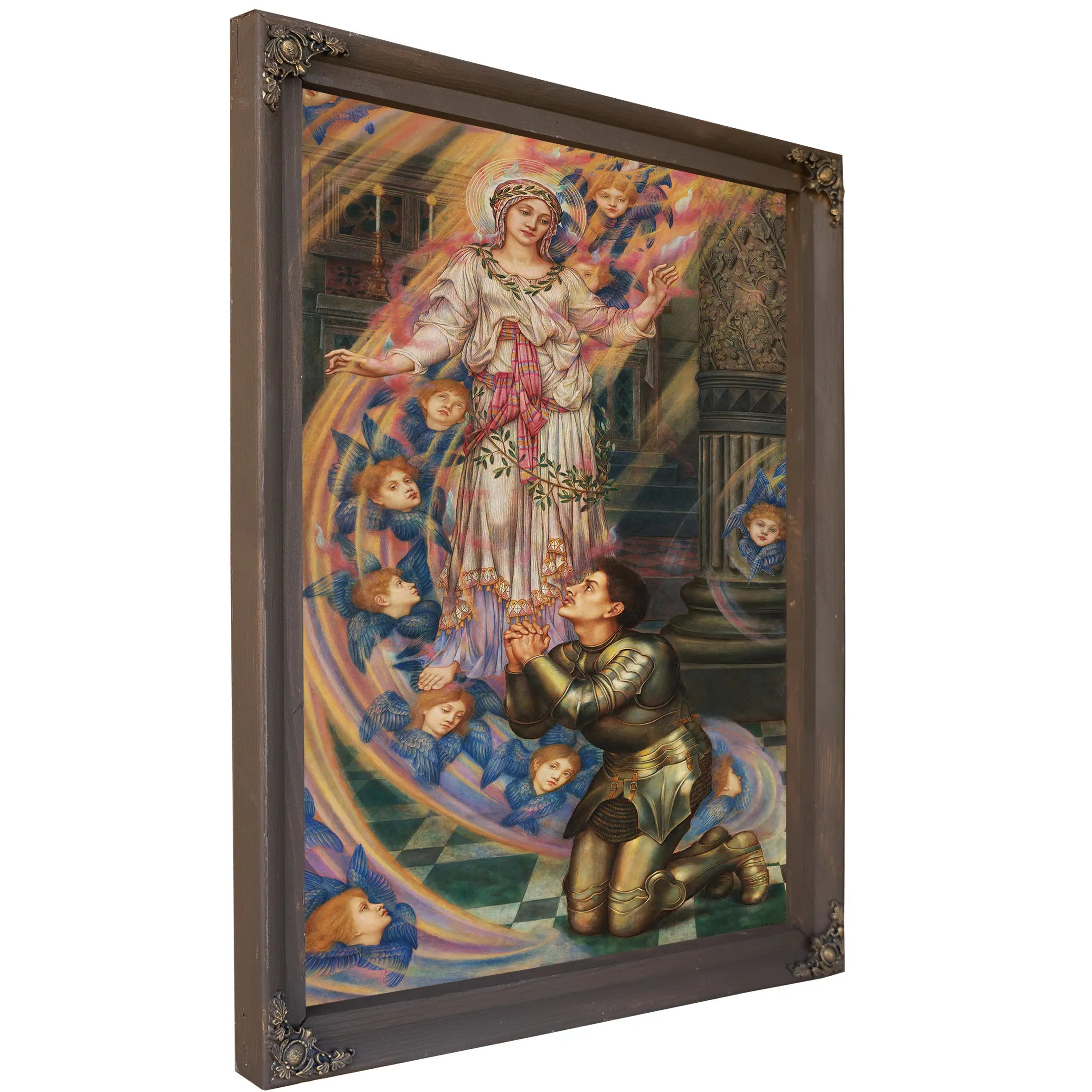 Our Lady Of Peace by Evelyn De Morgan