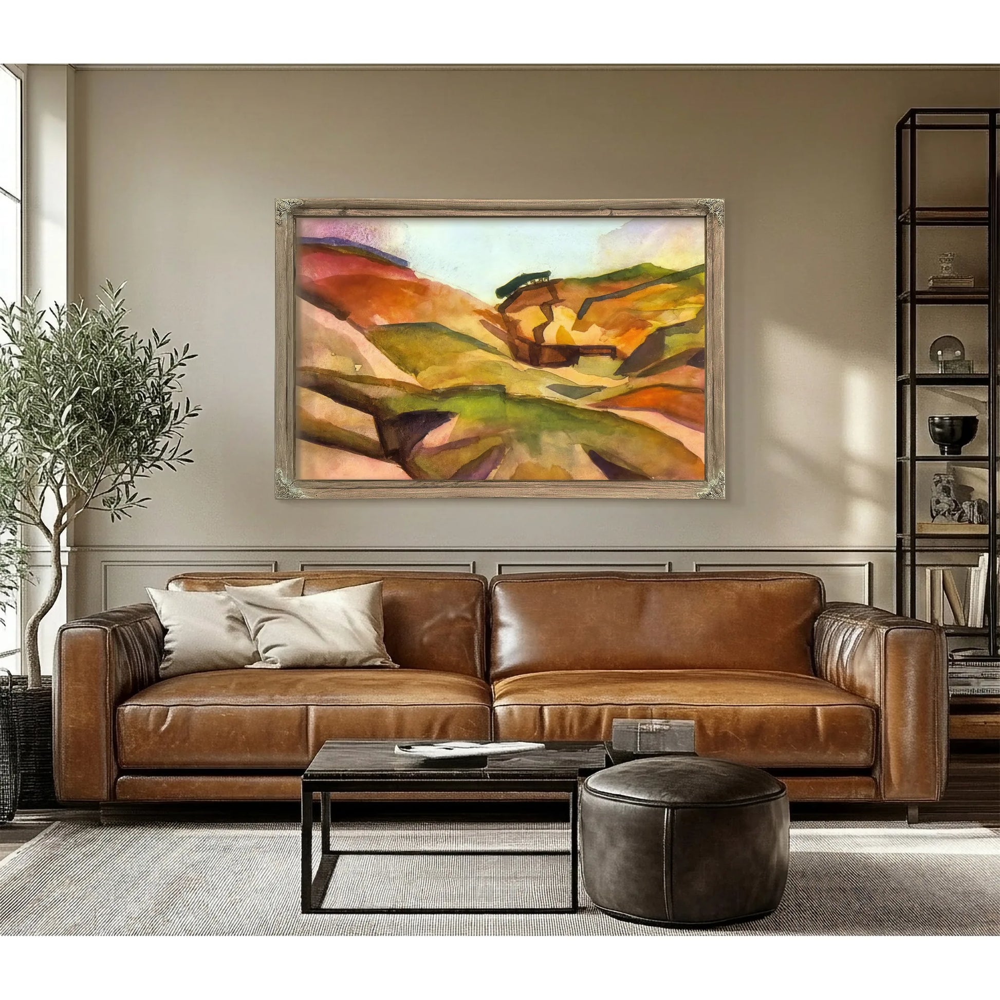 Gorges By August Macke Fine Art Print