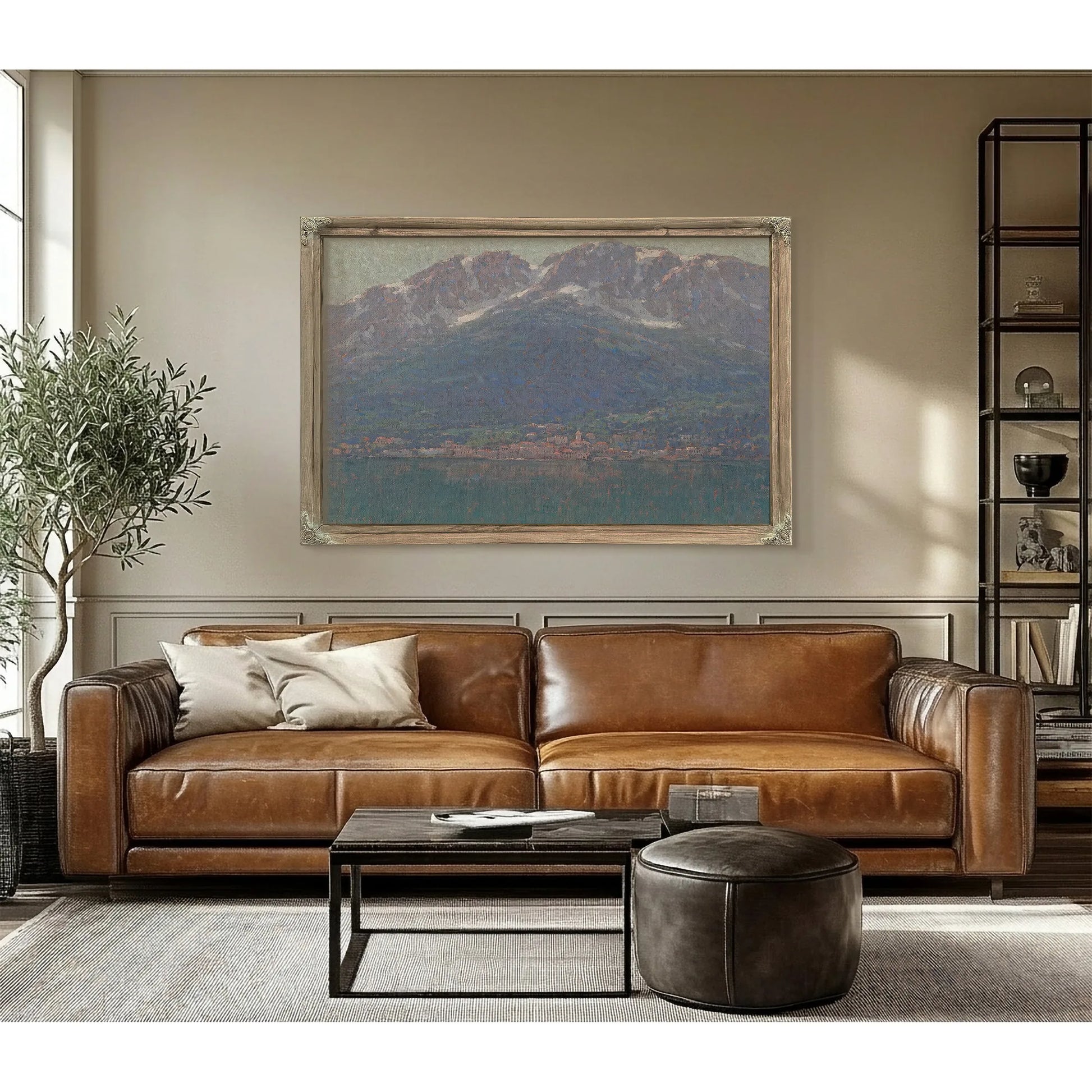 Alpine View By Edgar Payne Fine Art Print