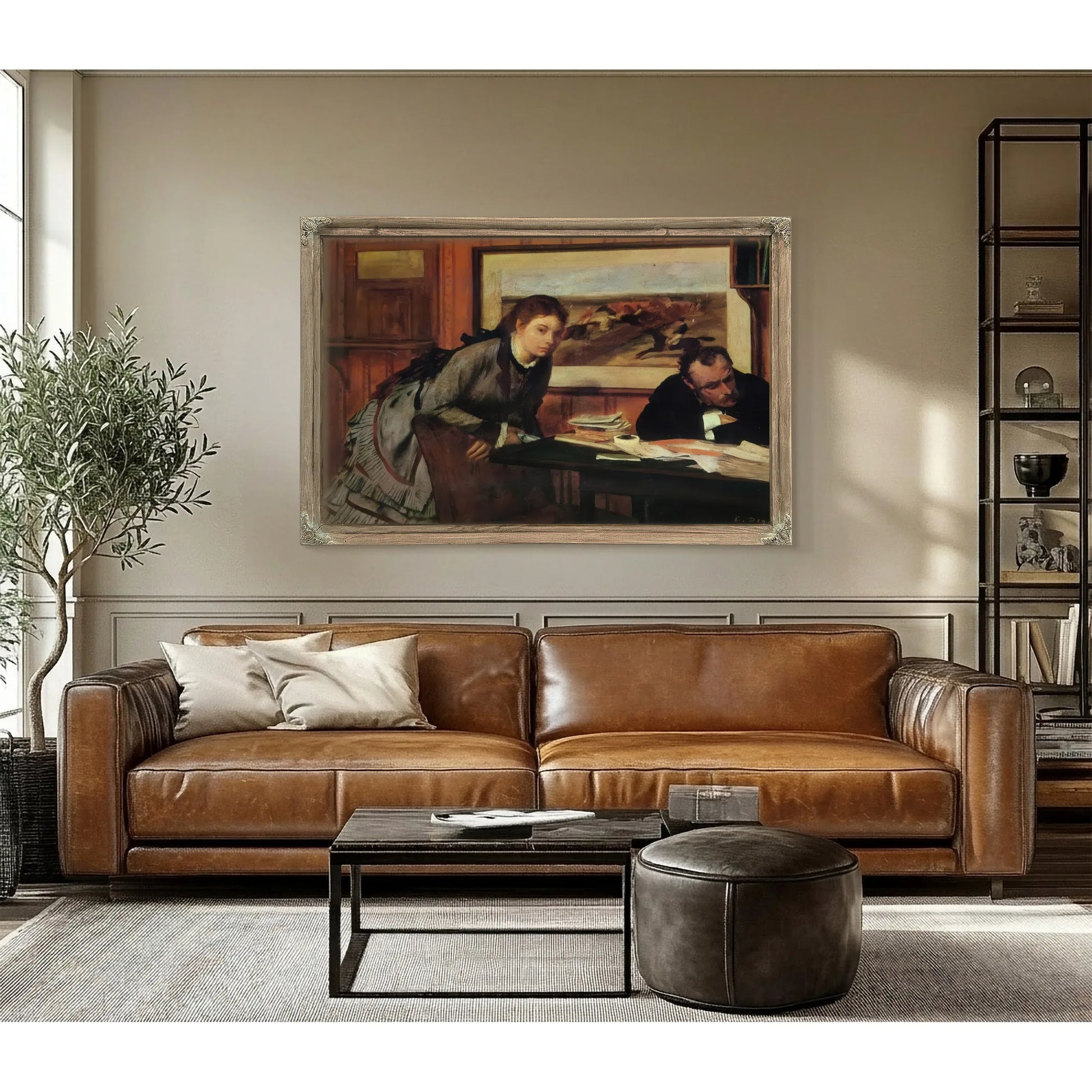 Pouting By Edgar Degas Fine Art Print