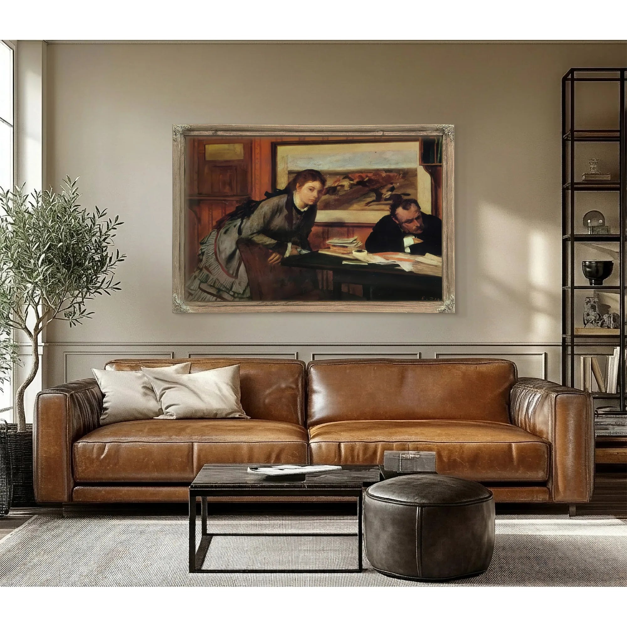 Pouting By Edgar Degas Fine Art Print