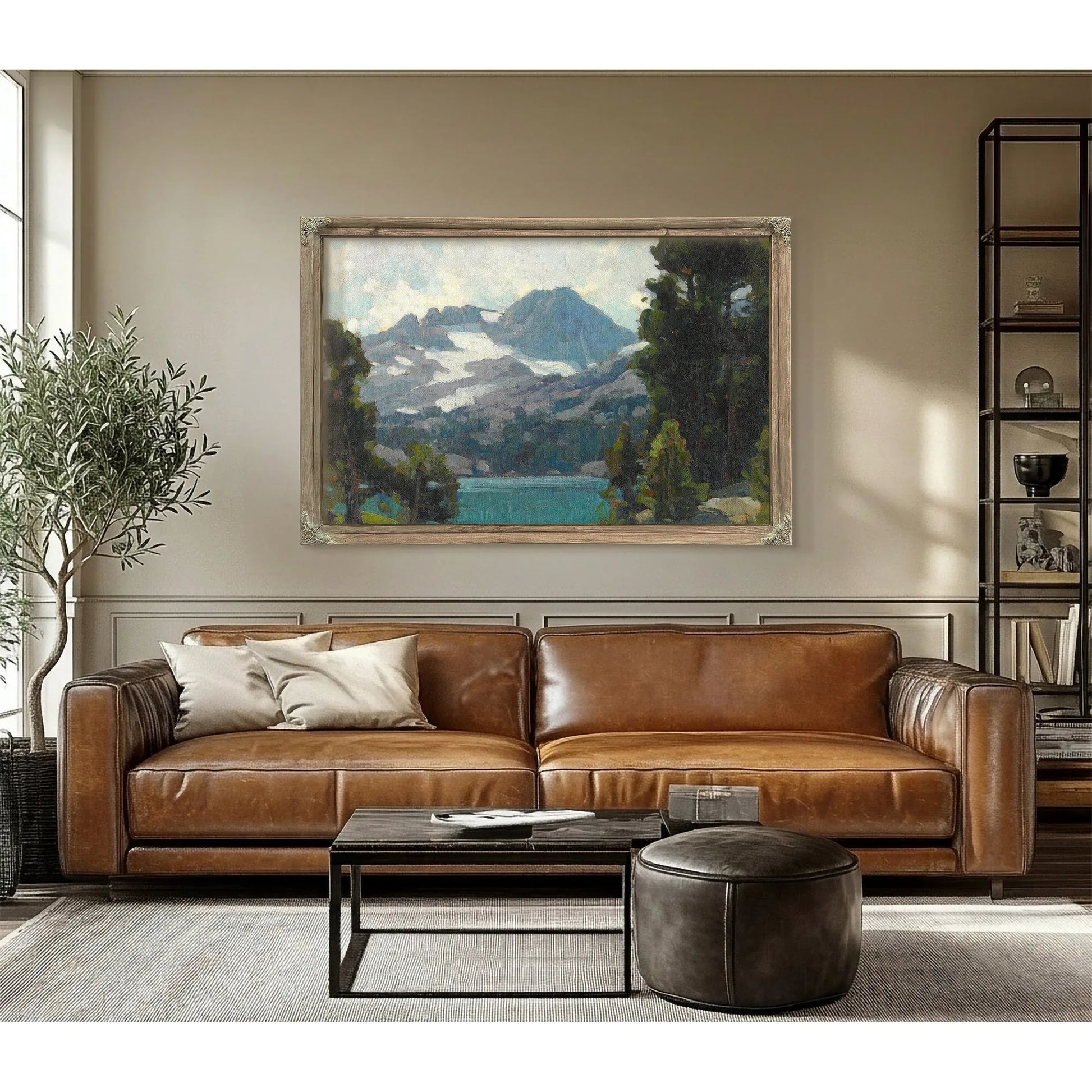 Shadow Lake By Edgar Payne Fine Art Print