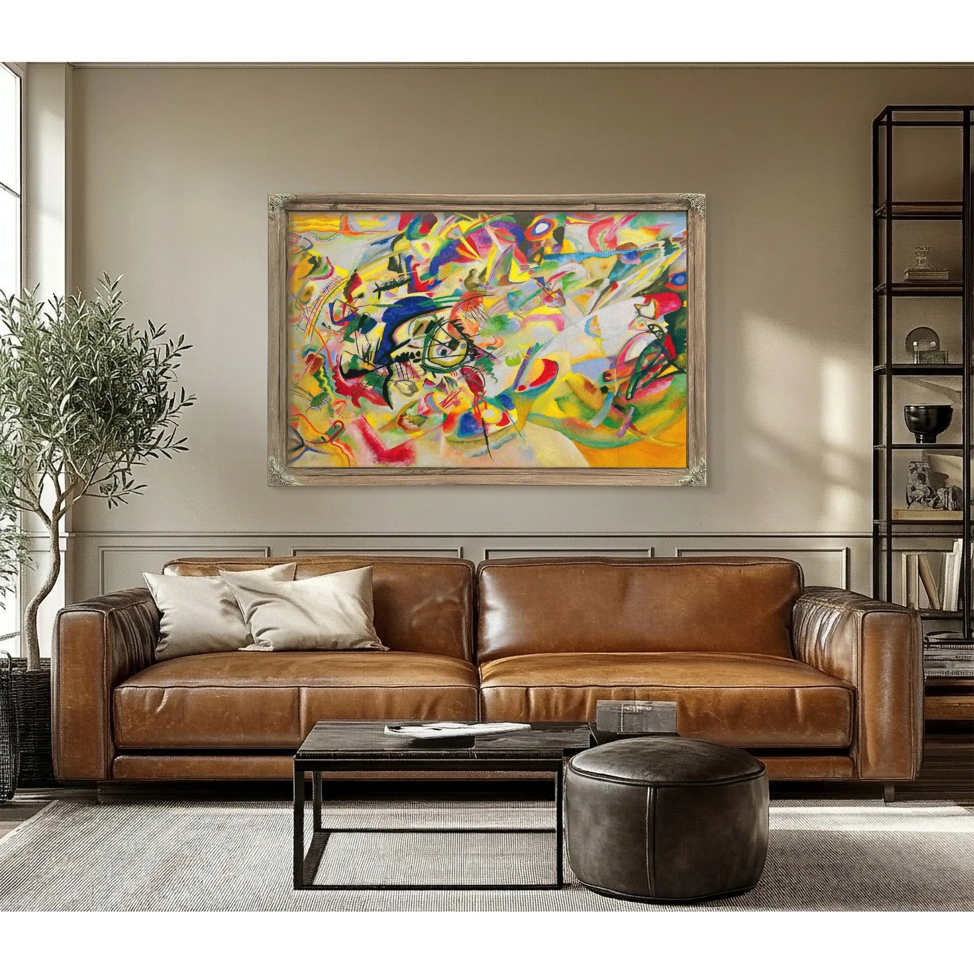Composition 7 1913 By Wassily Kandinsky Fine Art Print