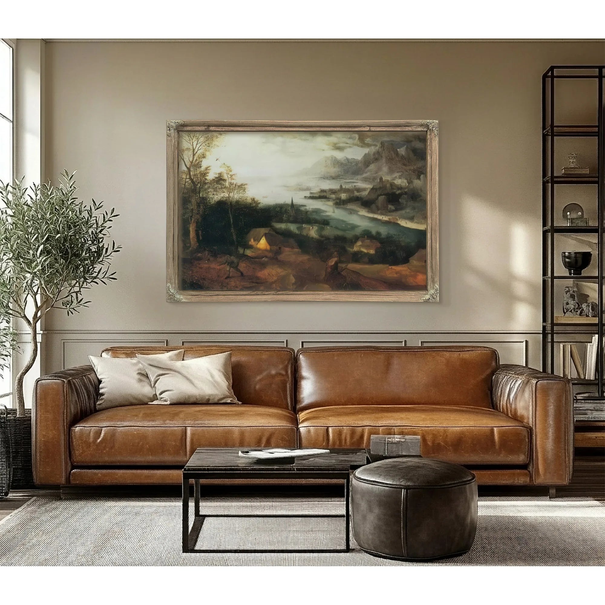 Landscape With The Parable Of The Sower 1557 By Pieter Bruegel Fine Art Print