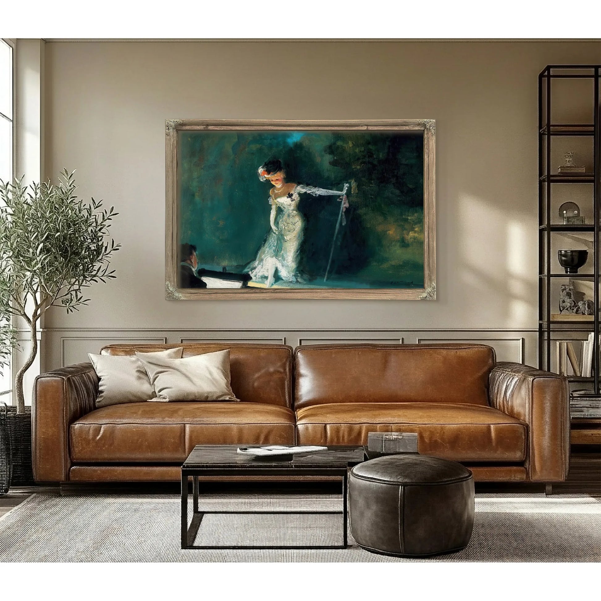 Shinn Revue2 By Everett Shinn Fine Art Print