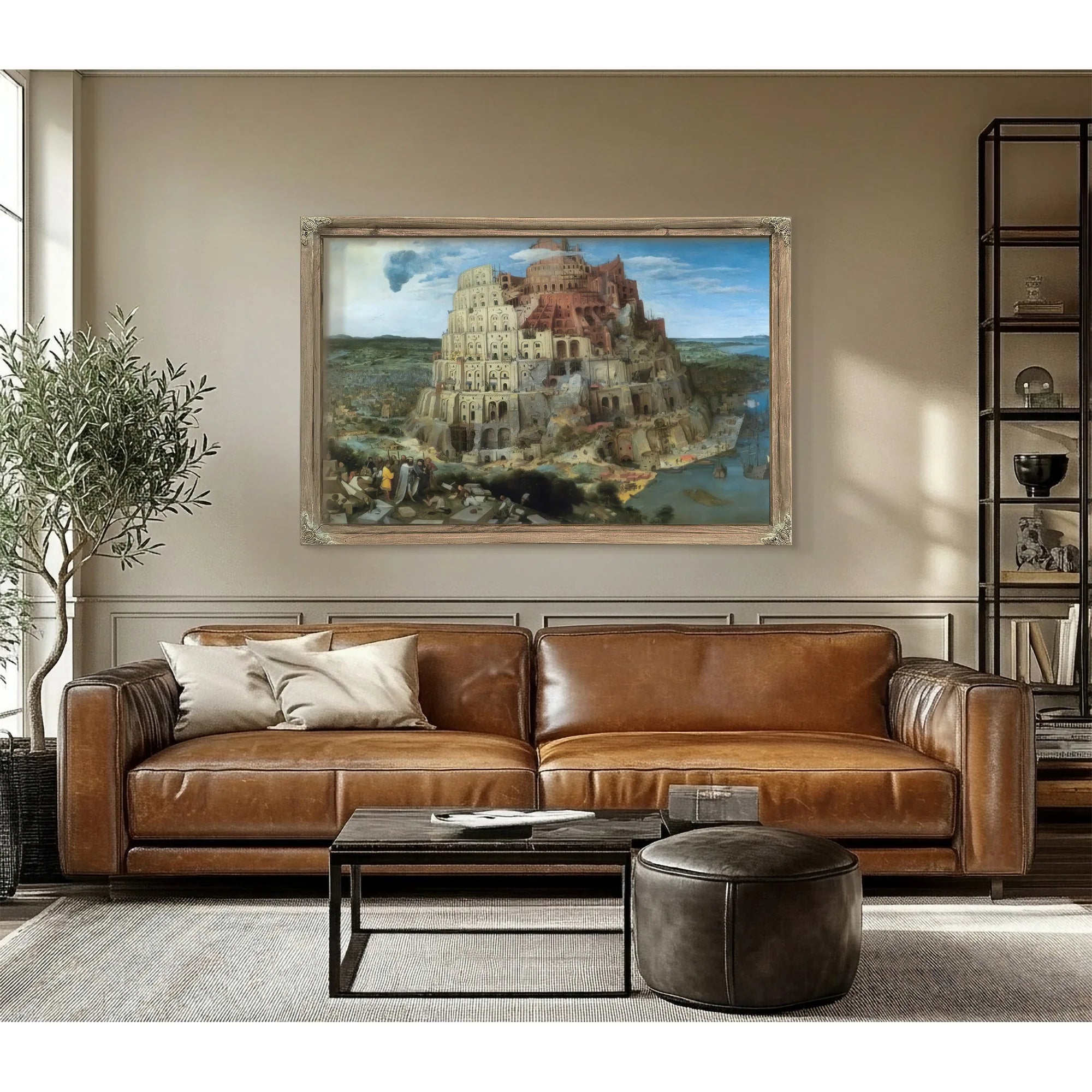 The Tower Of Babel 1563 By Pieter Bruegel Fine Art Print