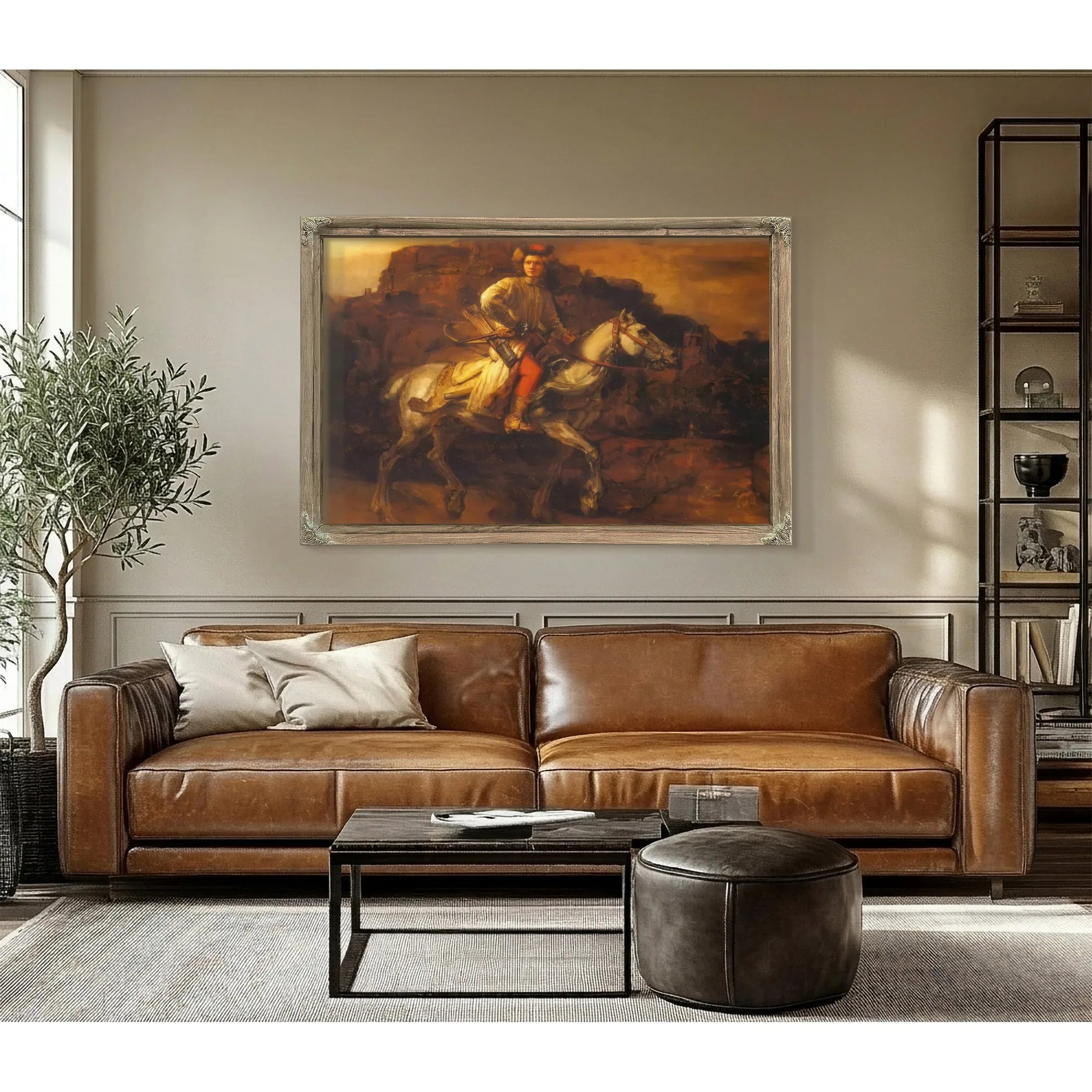 The So Called Polish Rider By Rembrandt Fine Art Print