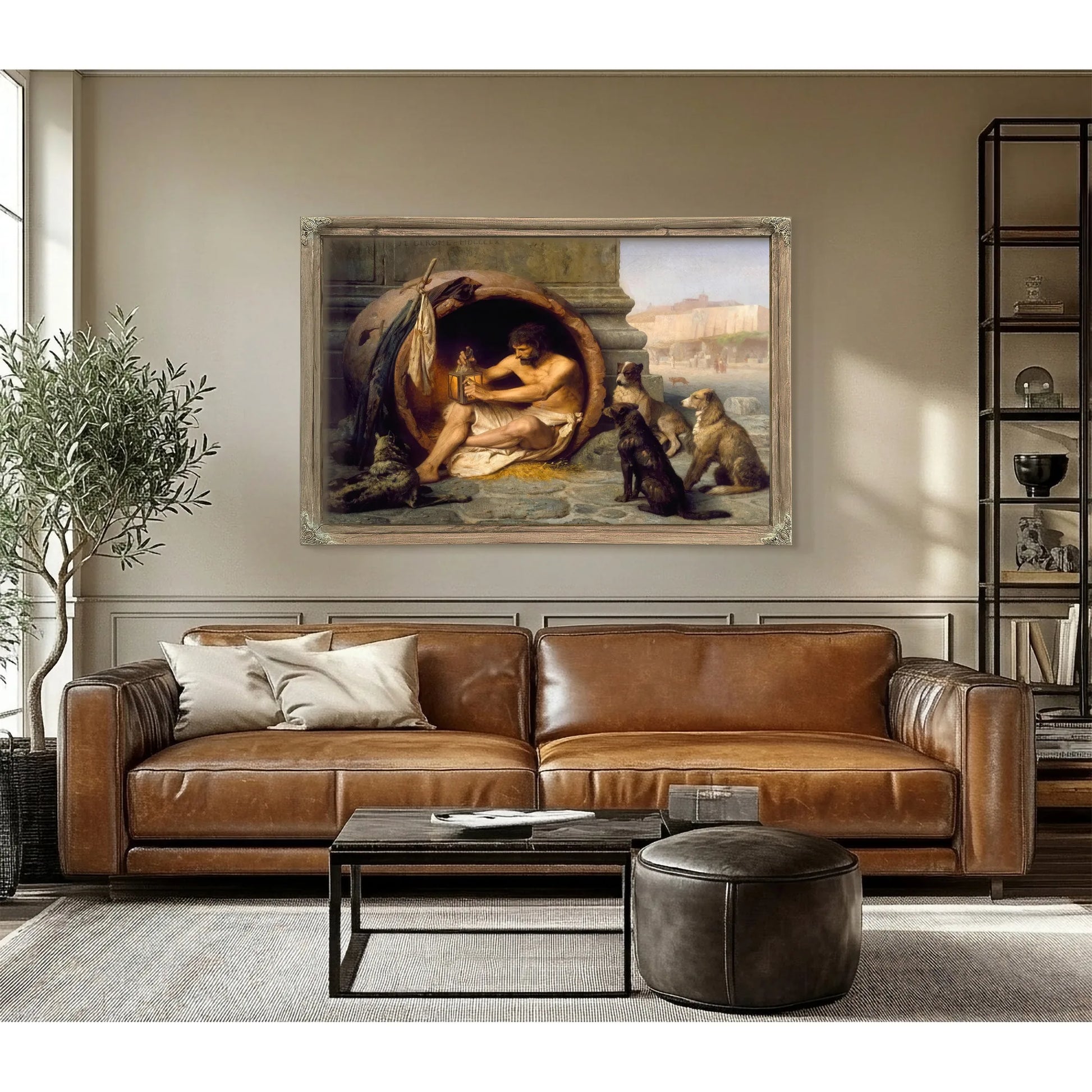 Diogenes By Jean Leon Gerome Fine Art Print