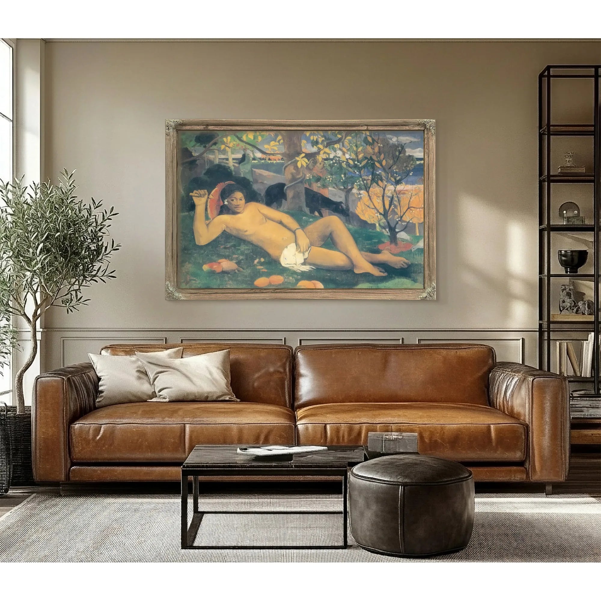 Te Arii Vahine ( The King's Wife) By Paul Gauguin Fine Art Print
