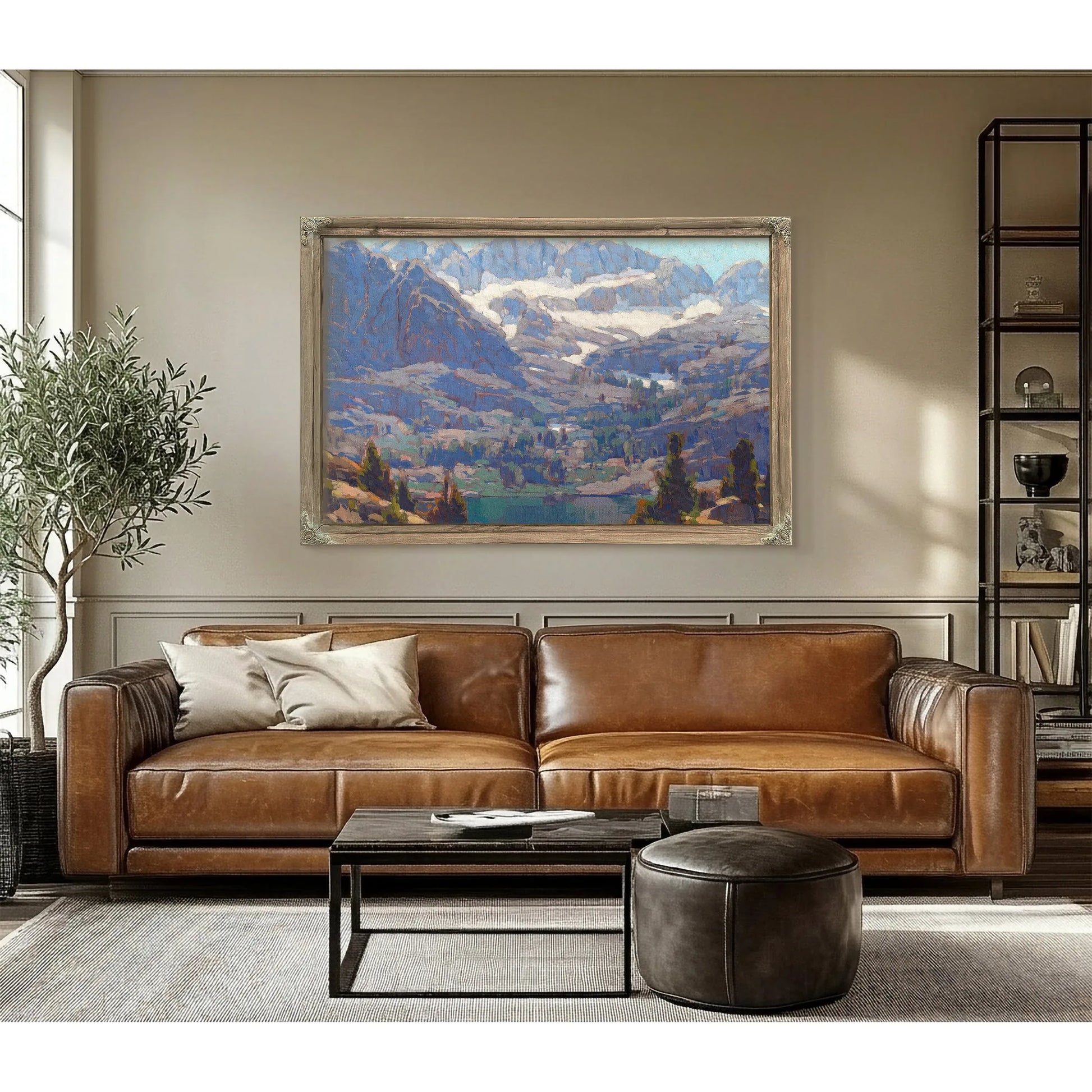 Lake In The Sierras By Edgar Payne Fine Art Print