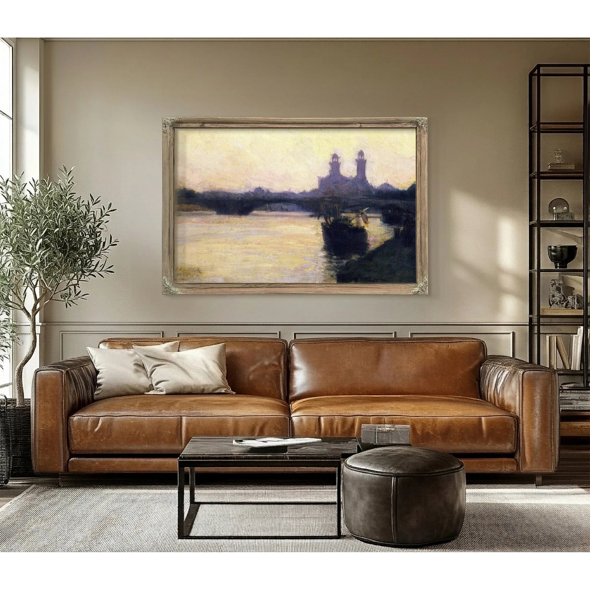The Seine By Henry Ossawa Tanner Fine Art Print