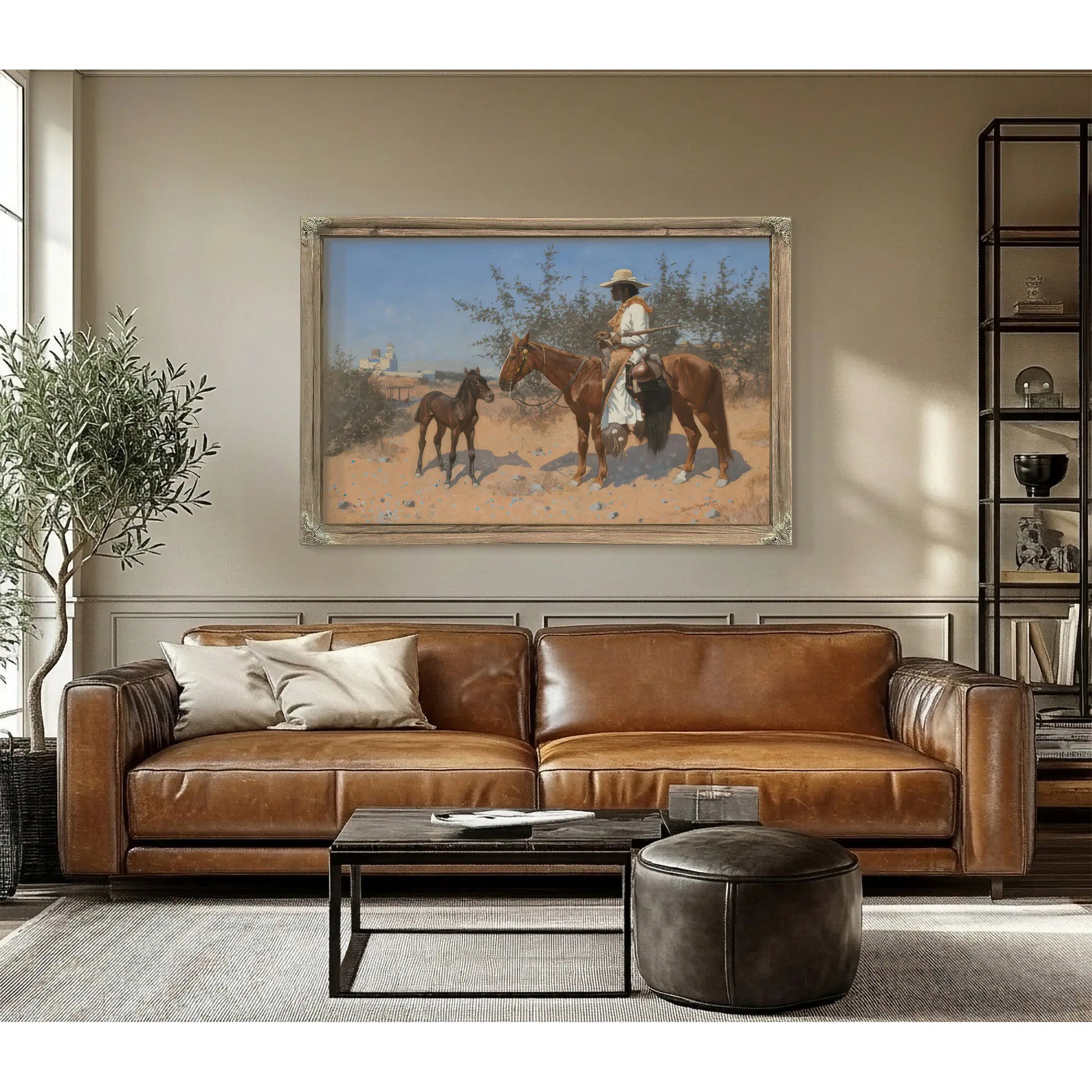 The Sentinel Remington  by Frederic Remington