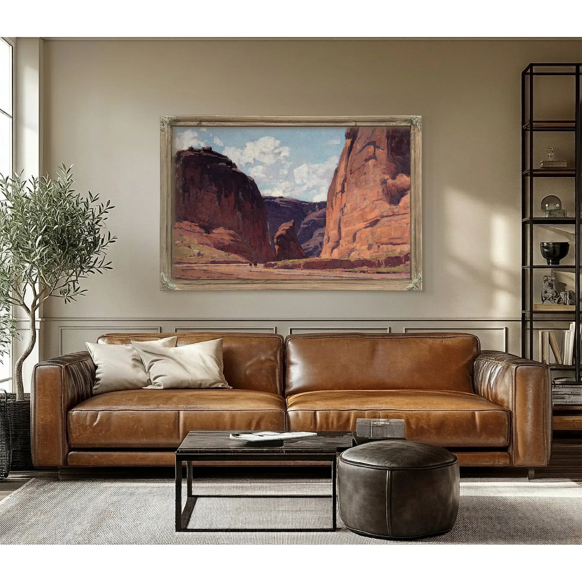 Canyon Gateway By Edgar Payne Fine Art Print