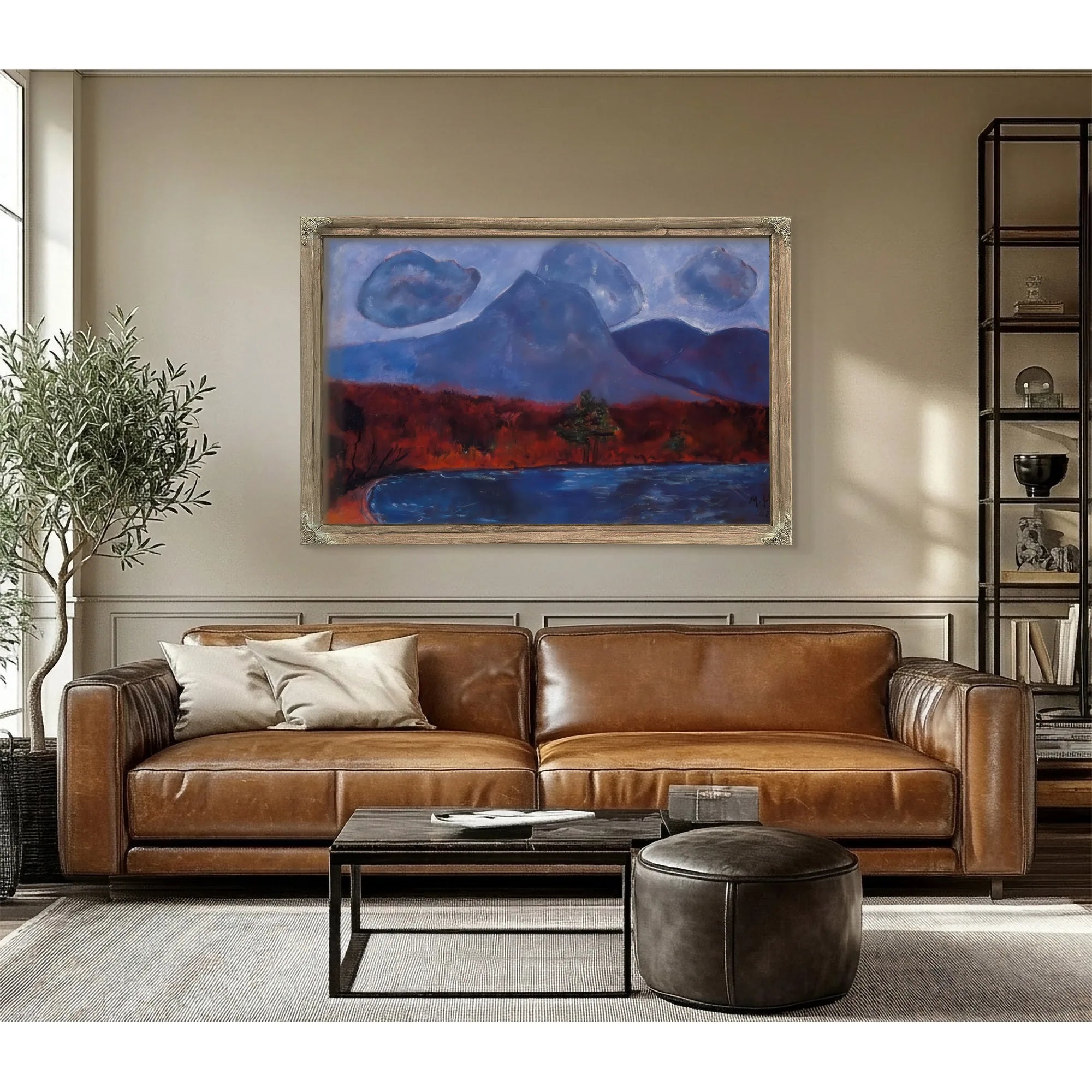 Mount Katahdin 1942 By Marsden Hartley Fine Art Print