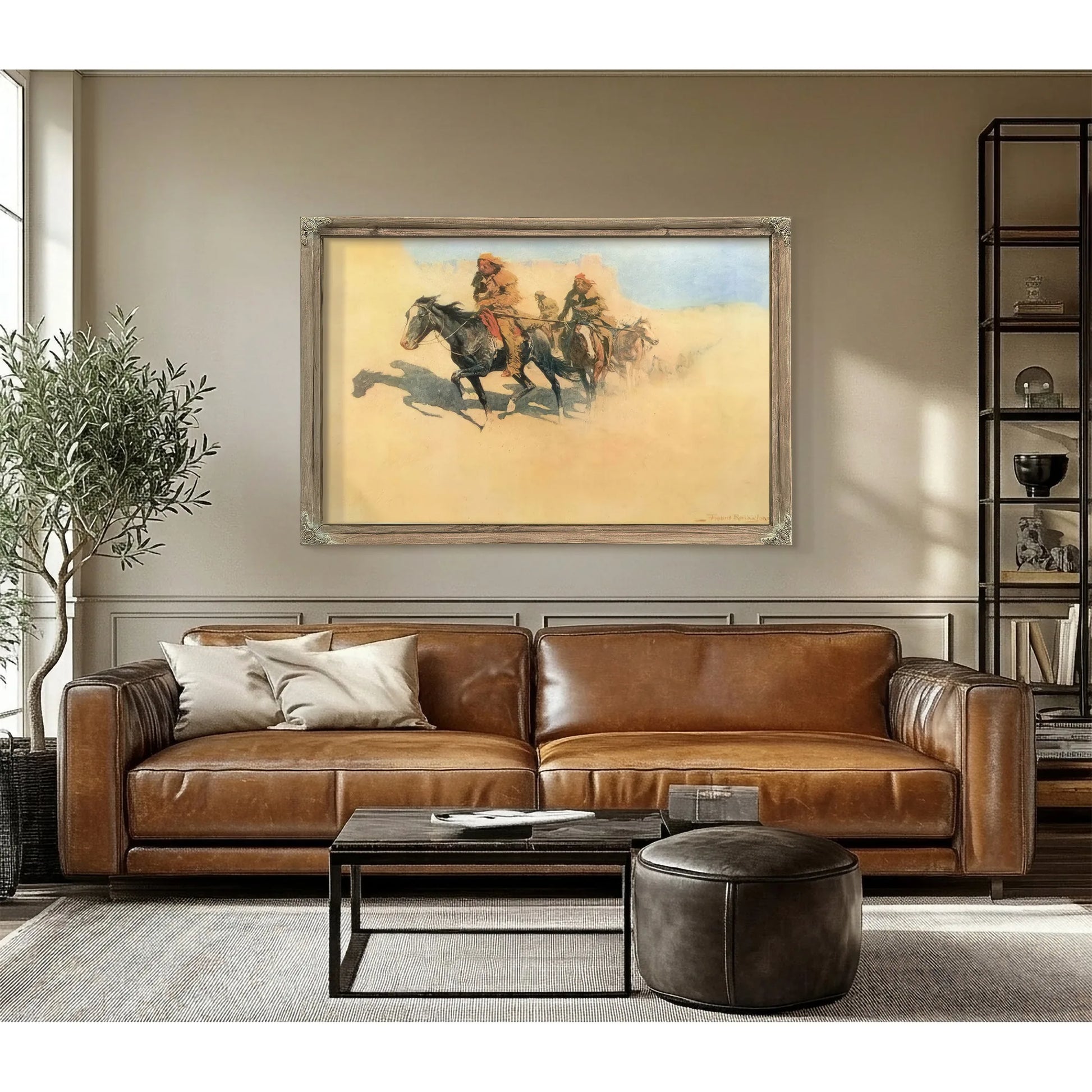 Jedediah Smith By Frederic Remington Fine Art Print