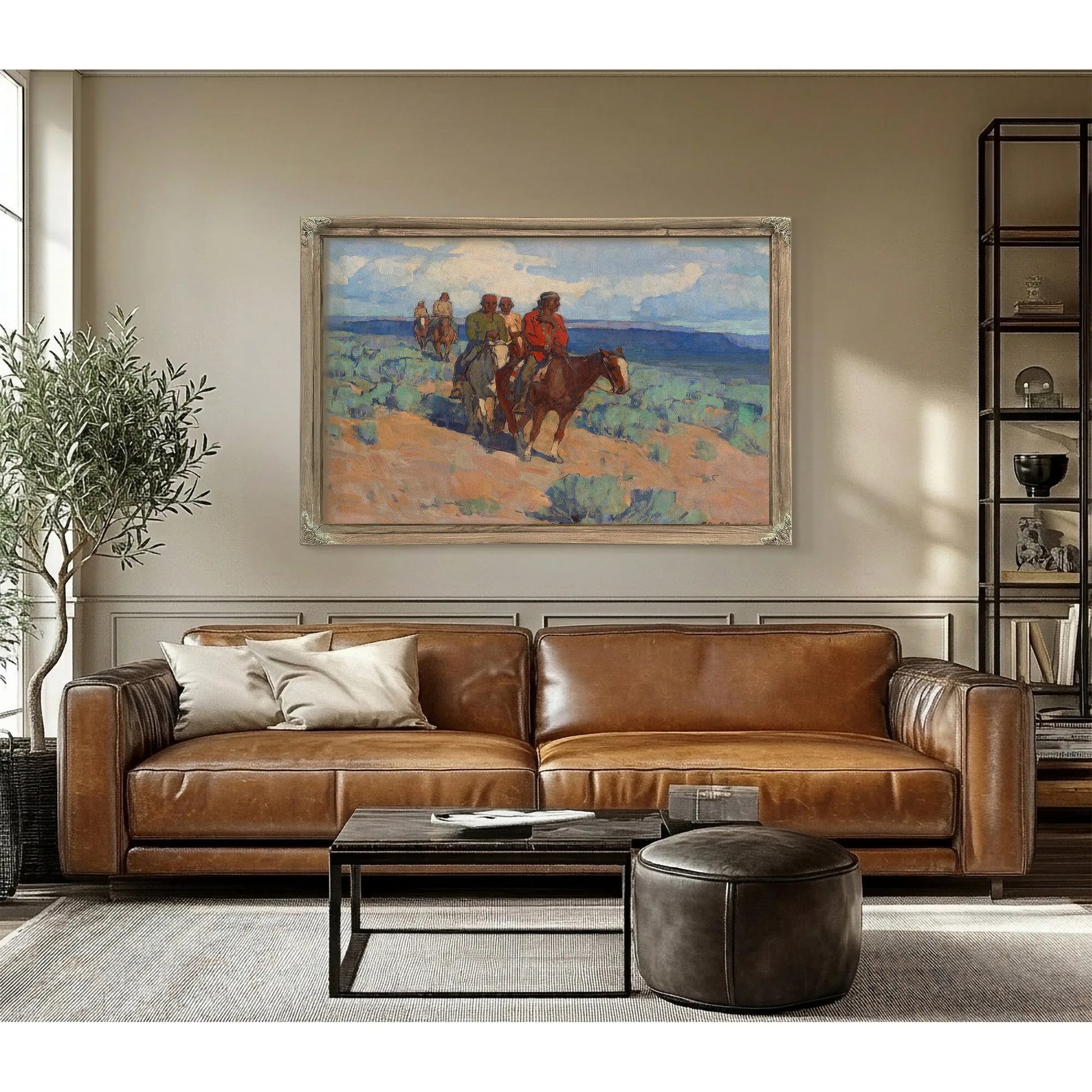 The Navajos By Edgar Payne Fine Art Print