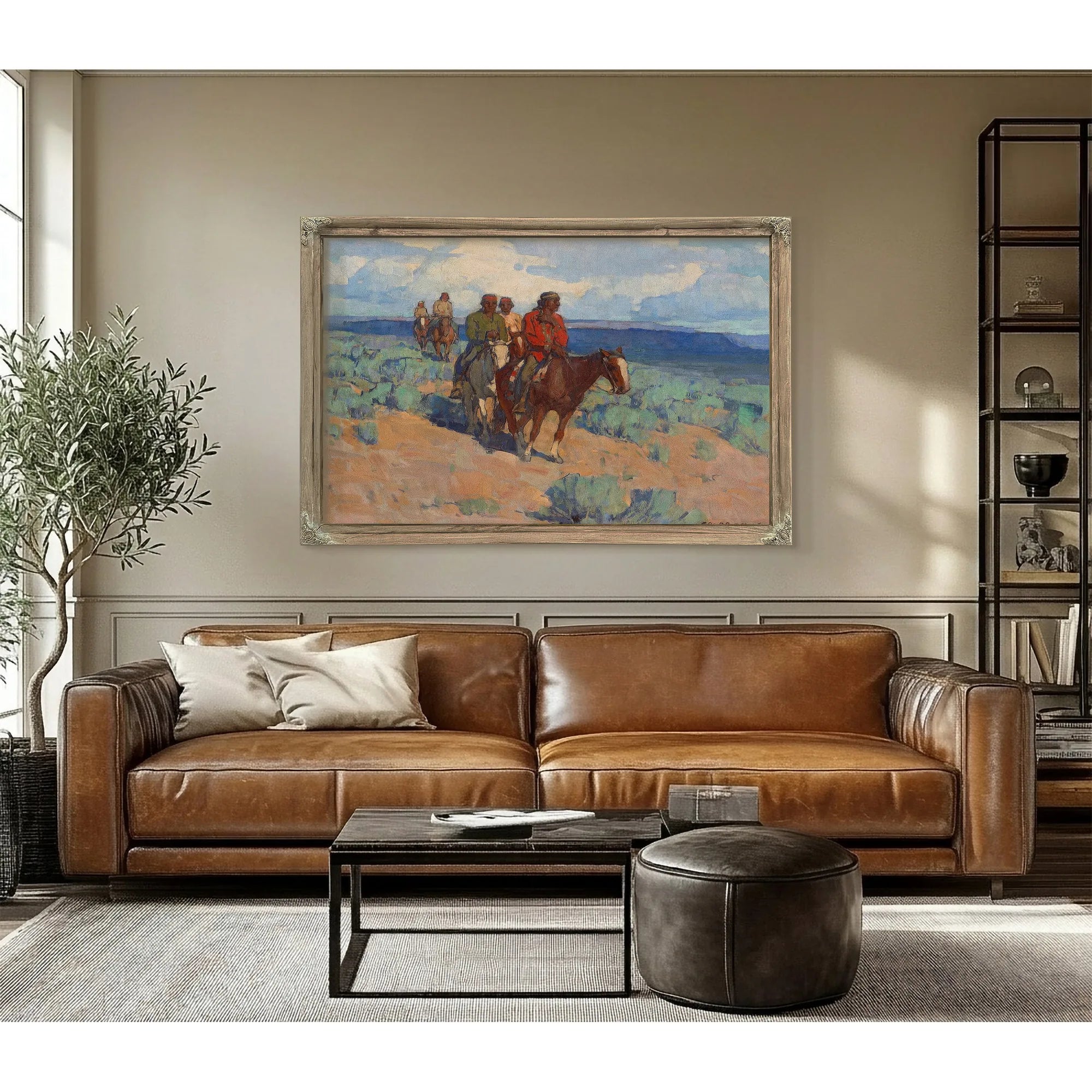 The Navajos By Edgar Payne Fine Art Print
