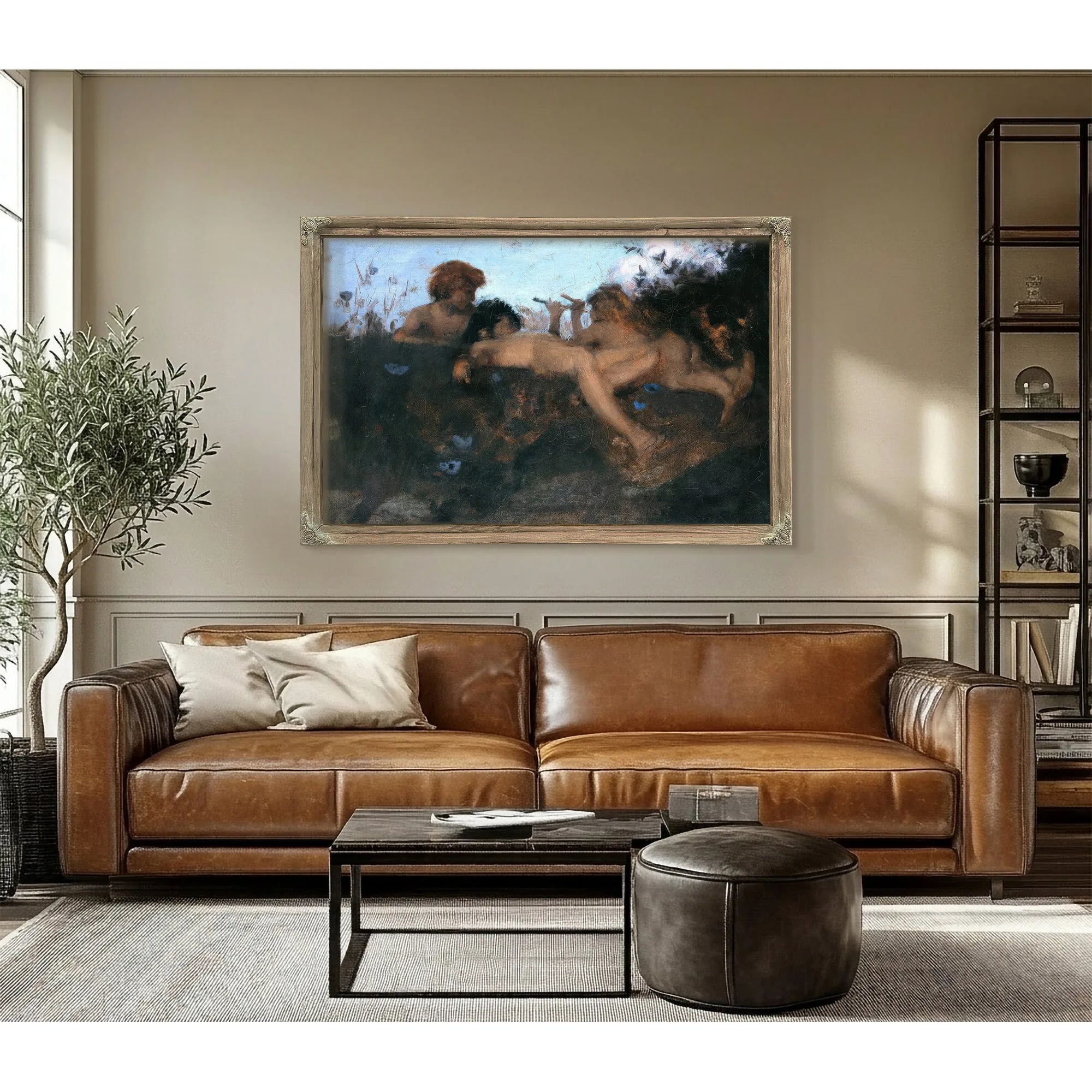 A Summer Idyl By John Singer Sargent Fine Art Print