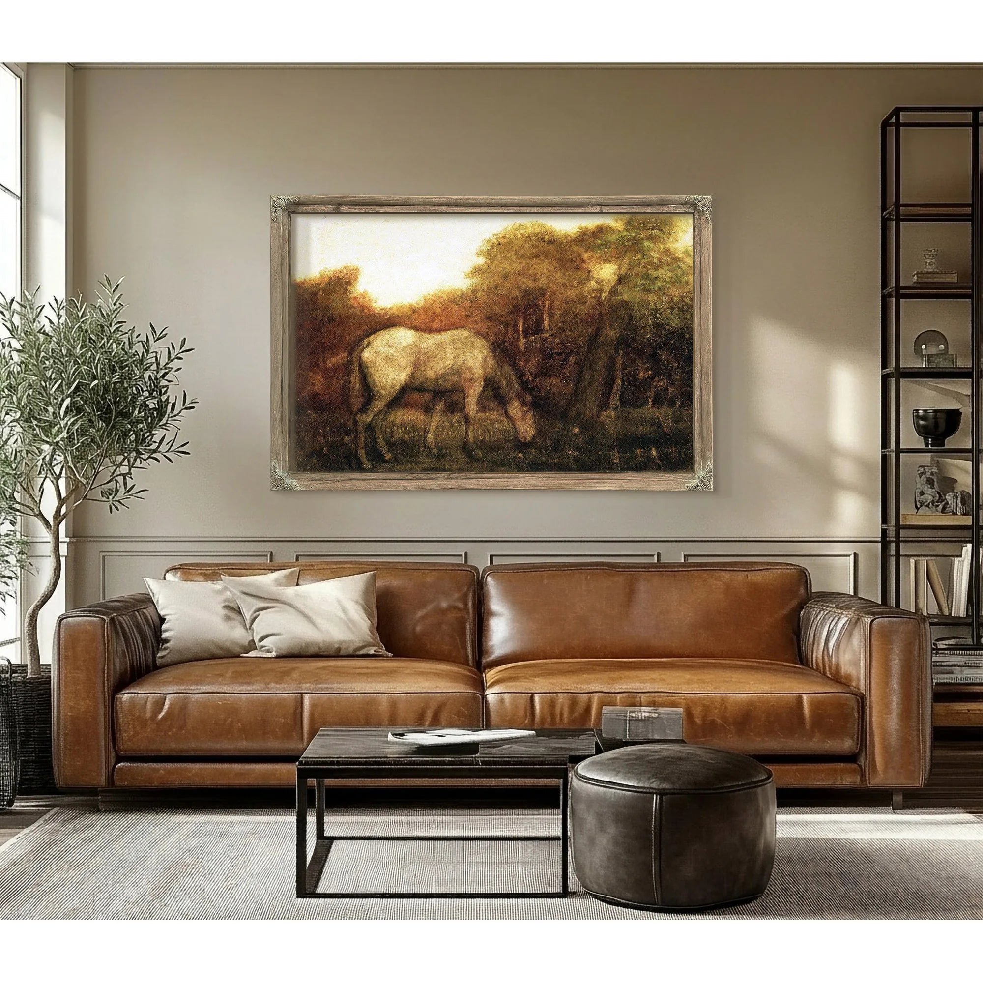 The Grazing Horse By Albert Pinkham Ryder Fine Art Print