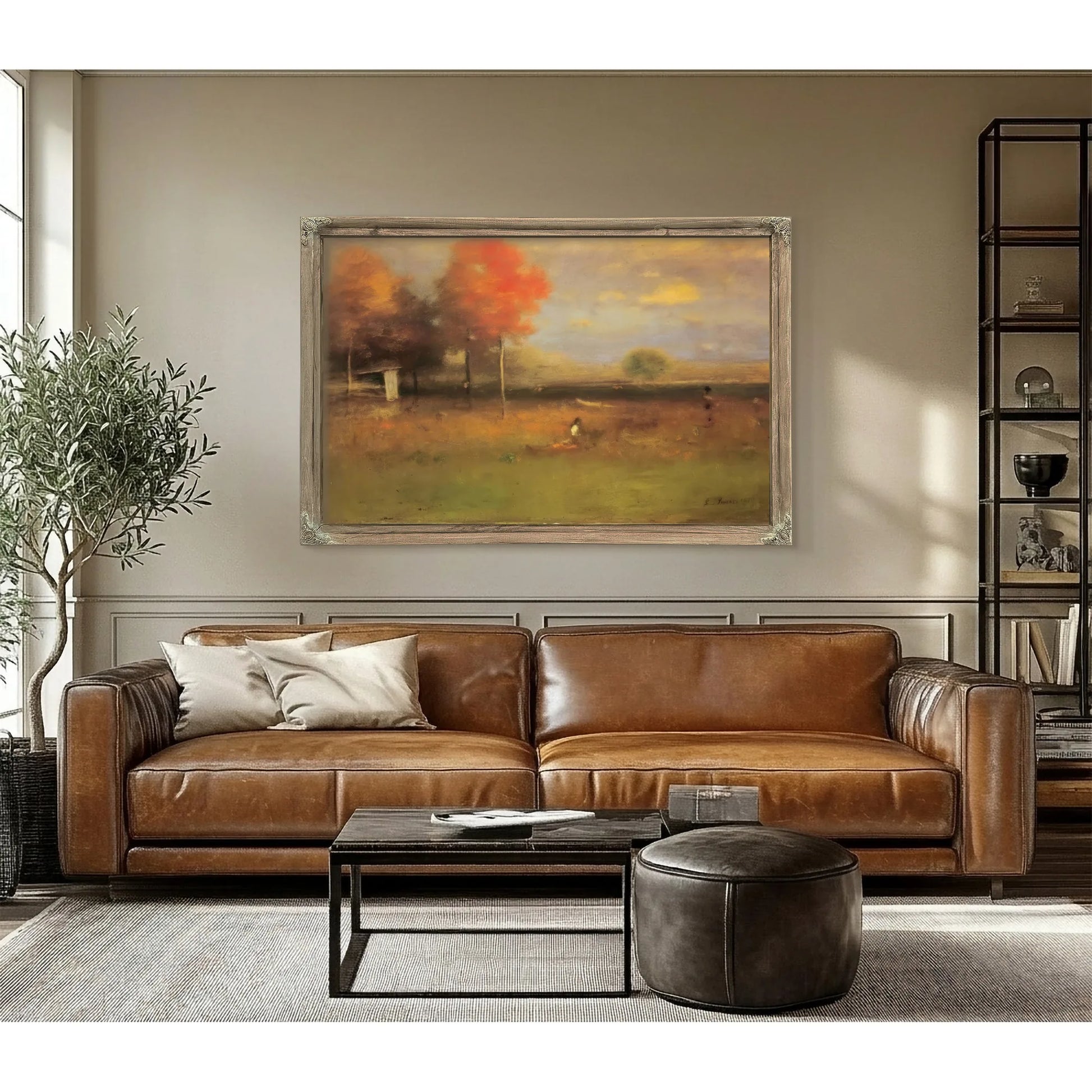 Indian Summer By George Inness Fine Art Print