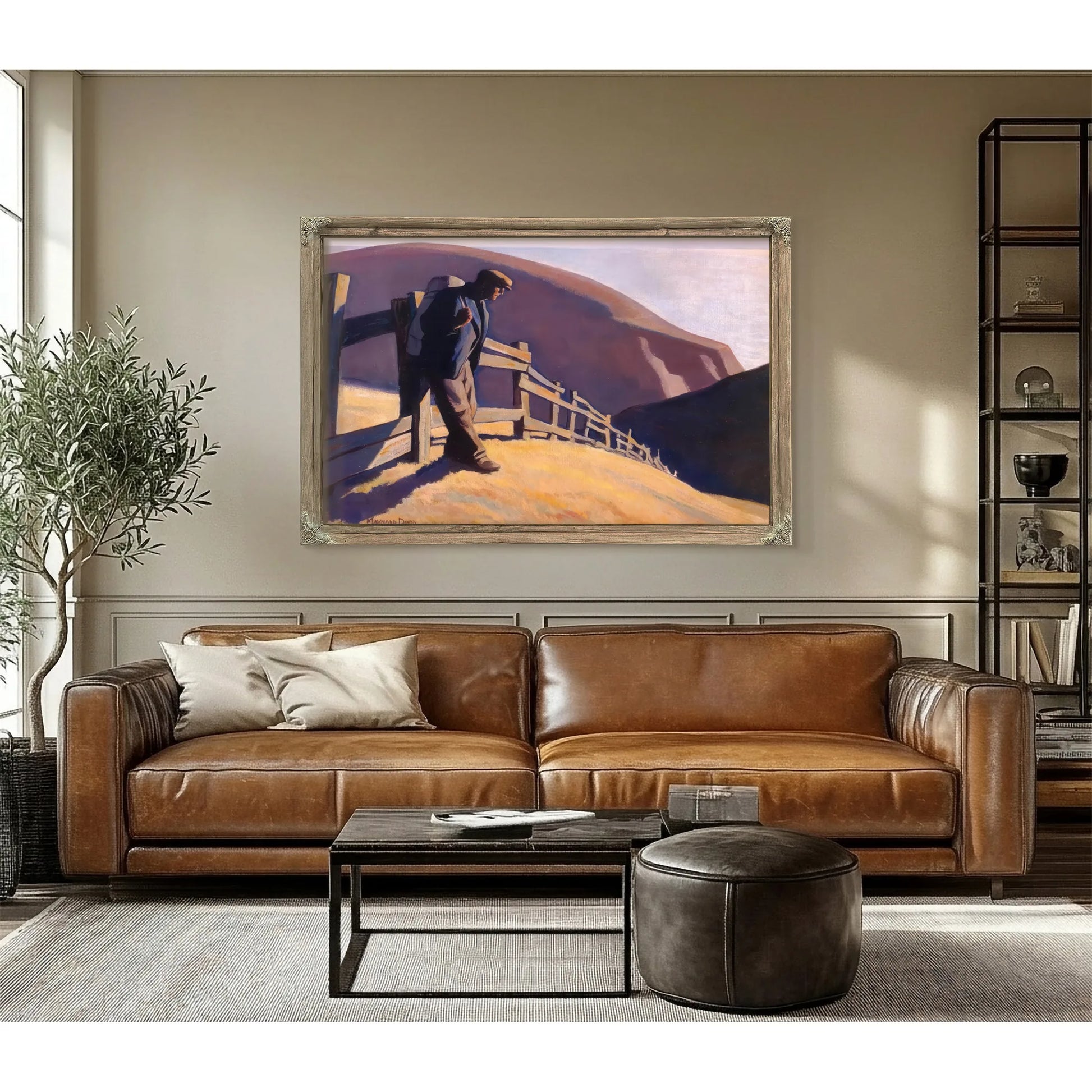 No Place To Go By Maynard Dixon Fine Art Print