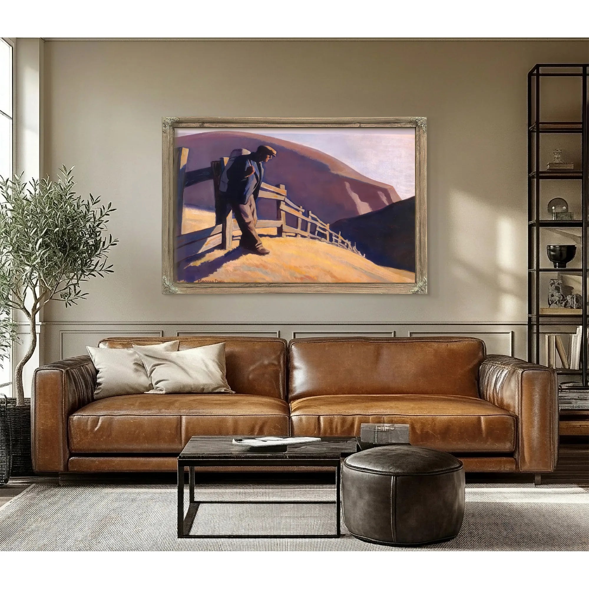 No Place To Go By Maynard Dixon Fine Art Print