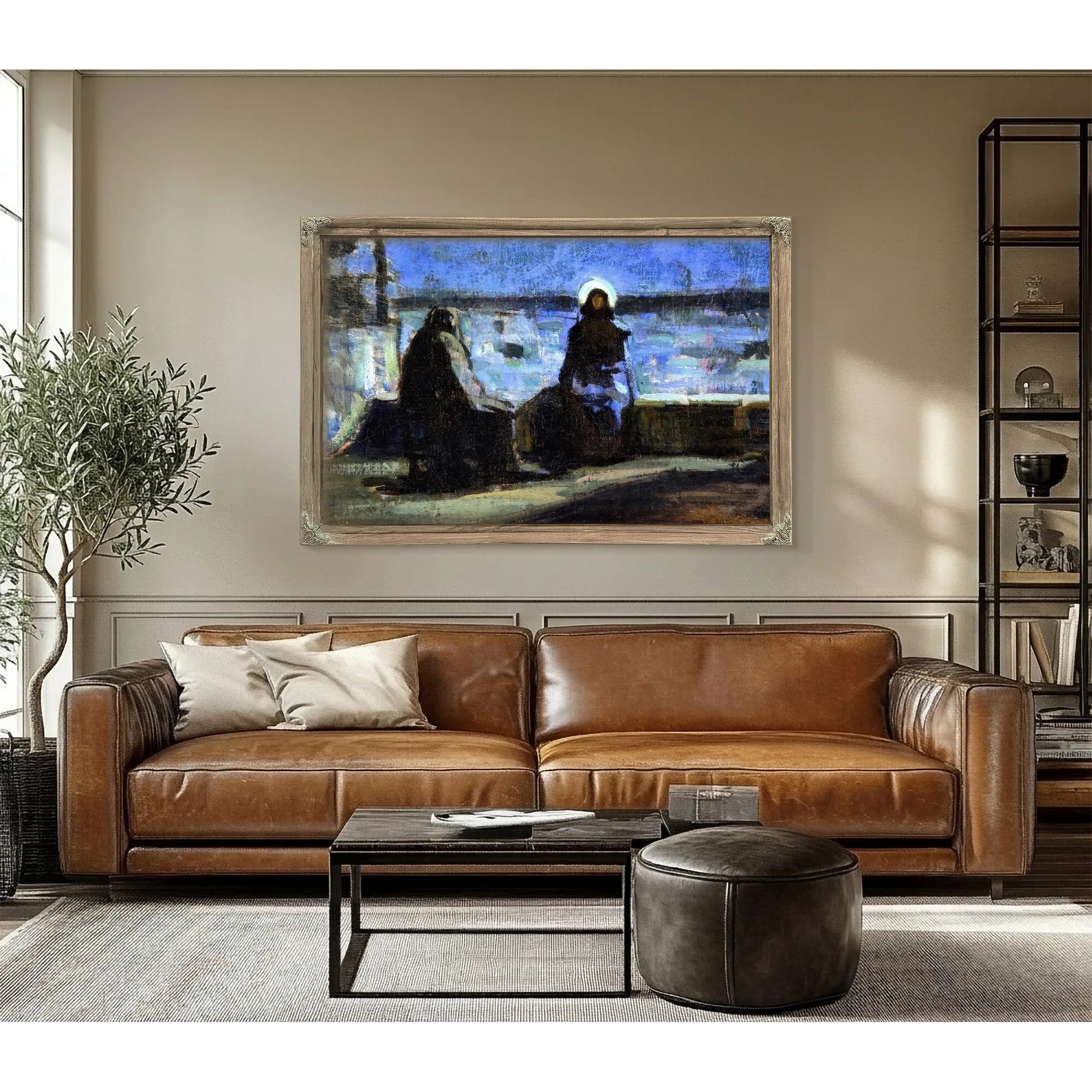 Study For Nicodemus Visiting Jesus By Henry Ossawa Tanner Fine Art Print