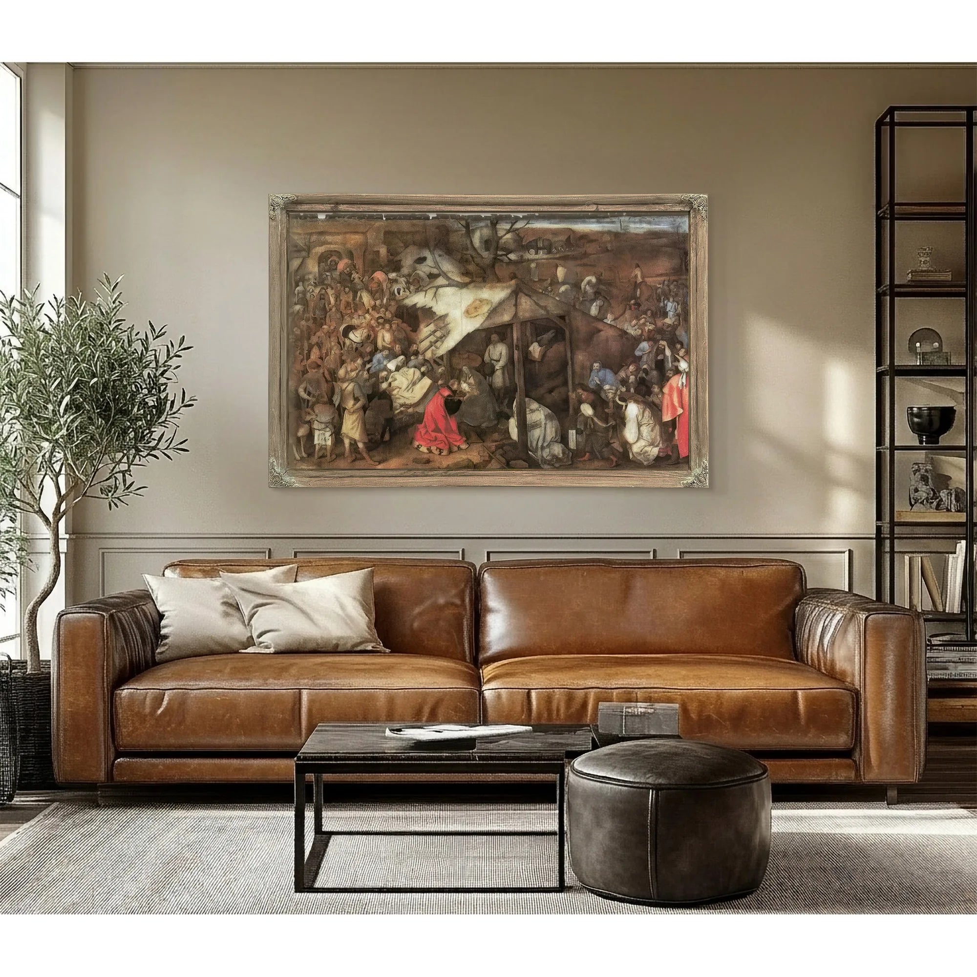 The Adoration Of The Kings Between 1556 And 1562 By Pieter Bruegel Fine Art Print