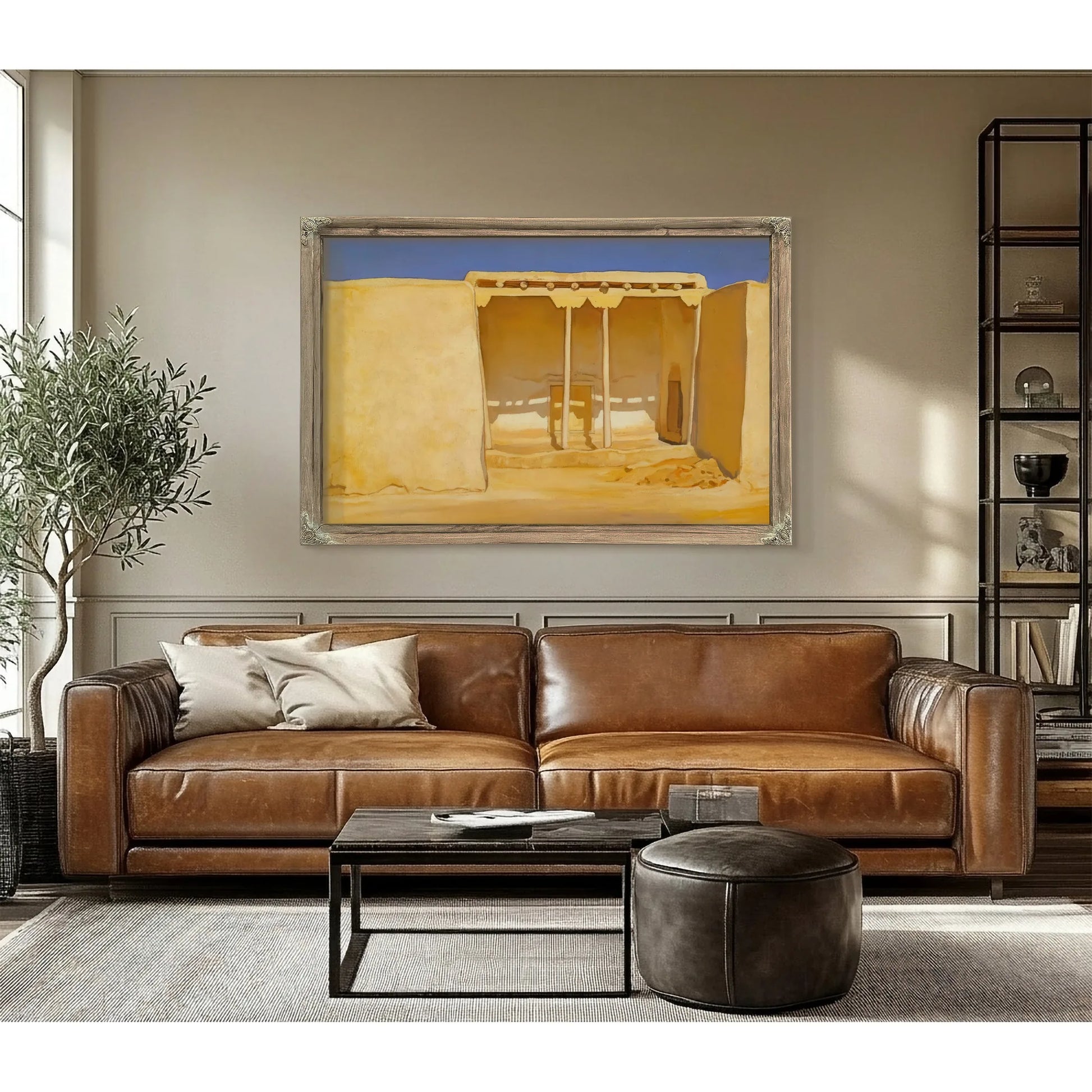 Como Se Pasa La Vida By Maynard Dixon Fine Art Print