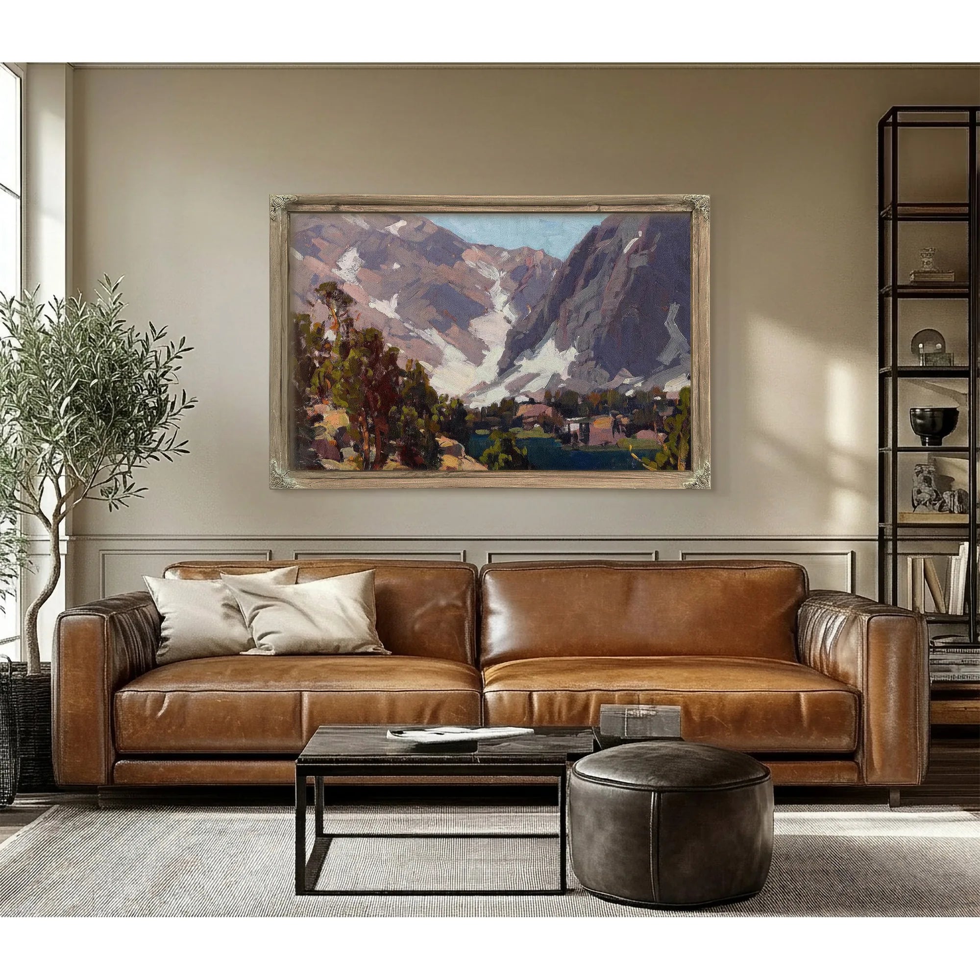 Sierra Snows By Edgar Payne Fine Art Print