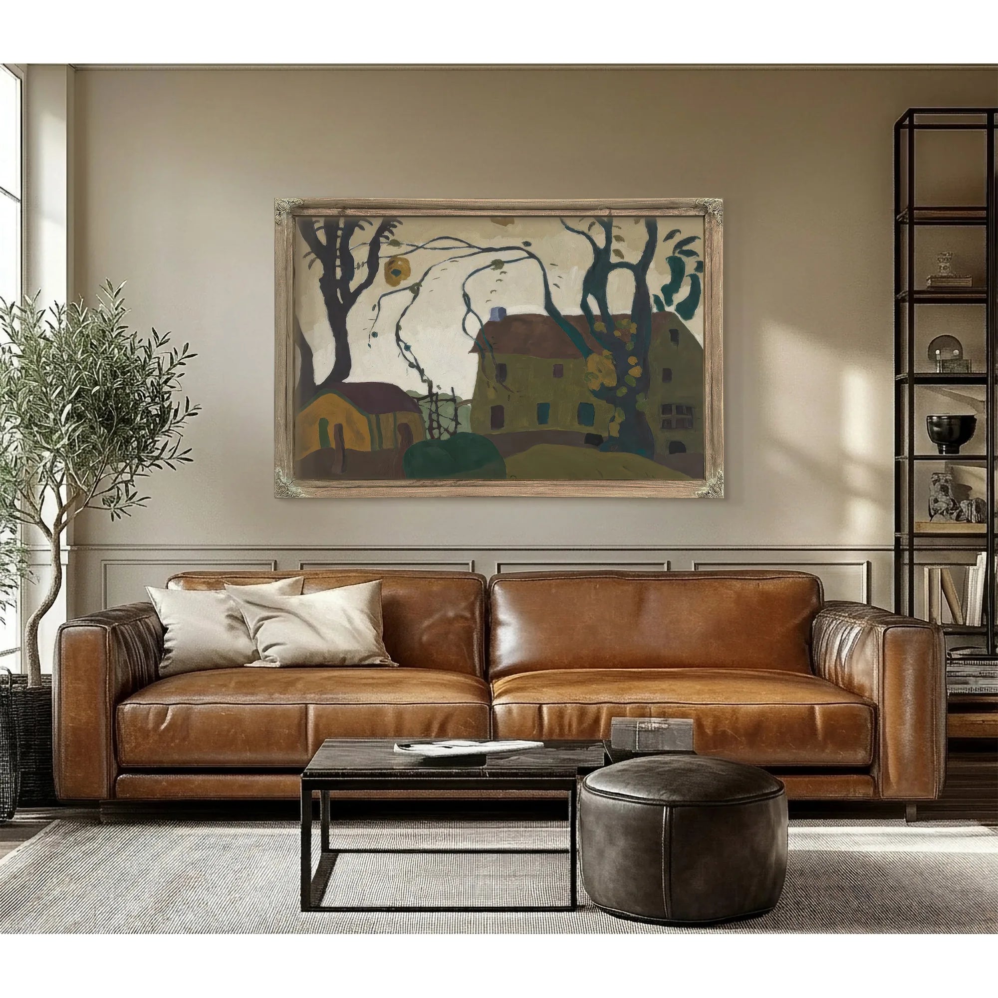 The Green House By Arthur Dove Fine Art Print