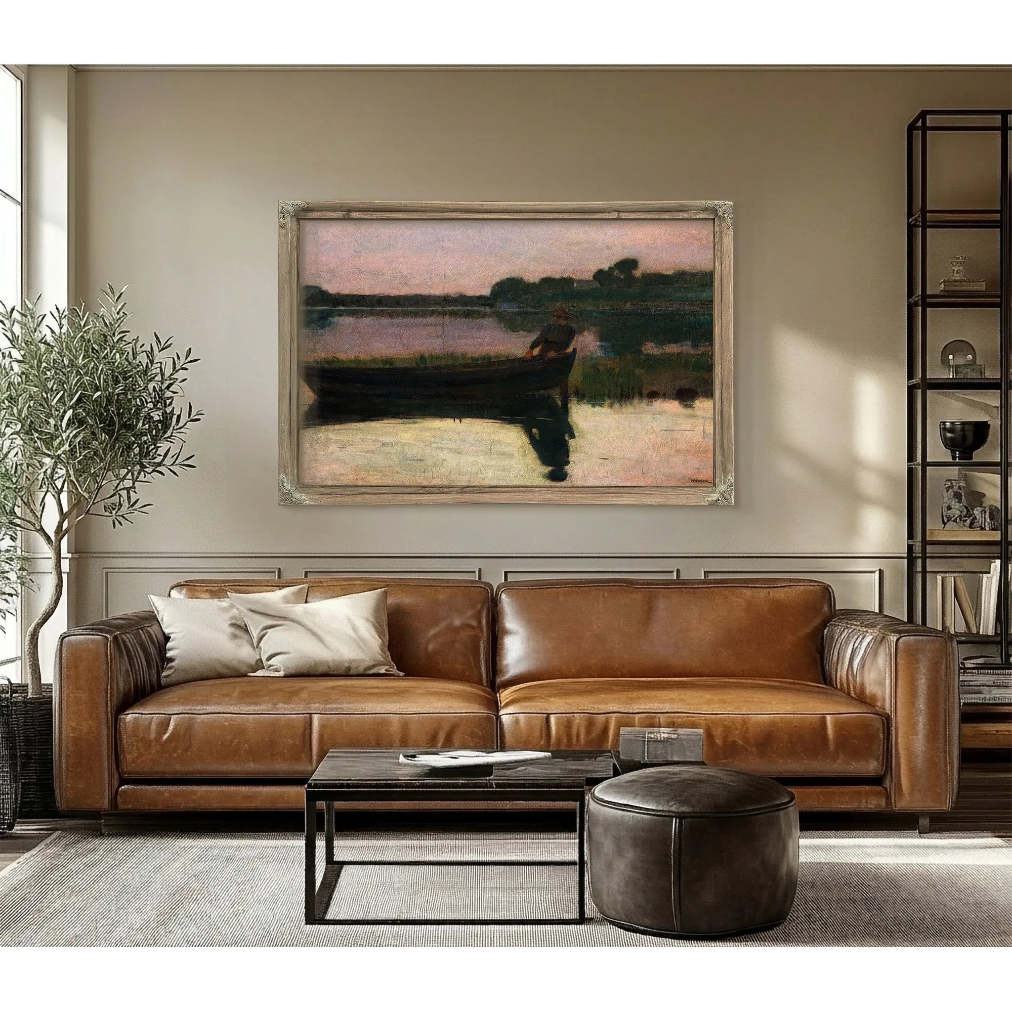 Sunset By Winslow Homer Fine Art Print