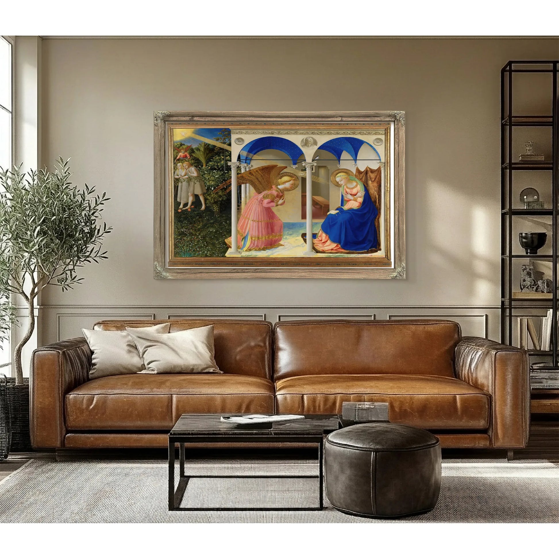 The Annunciation And Life Of The Virgin 1426 By Fra Angelico Fine Art Print