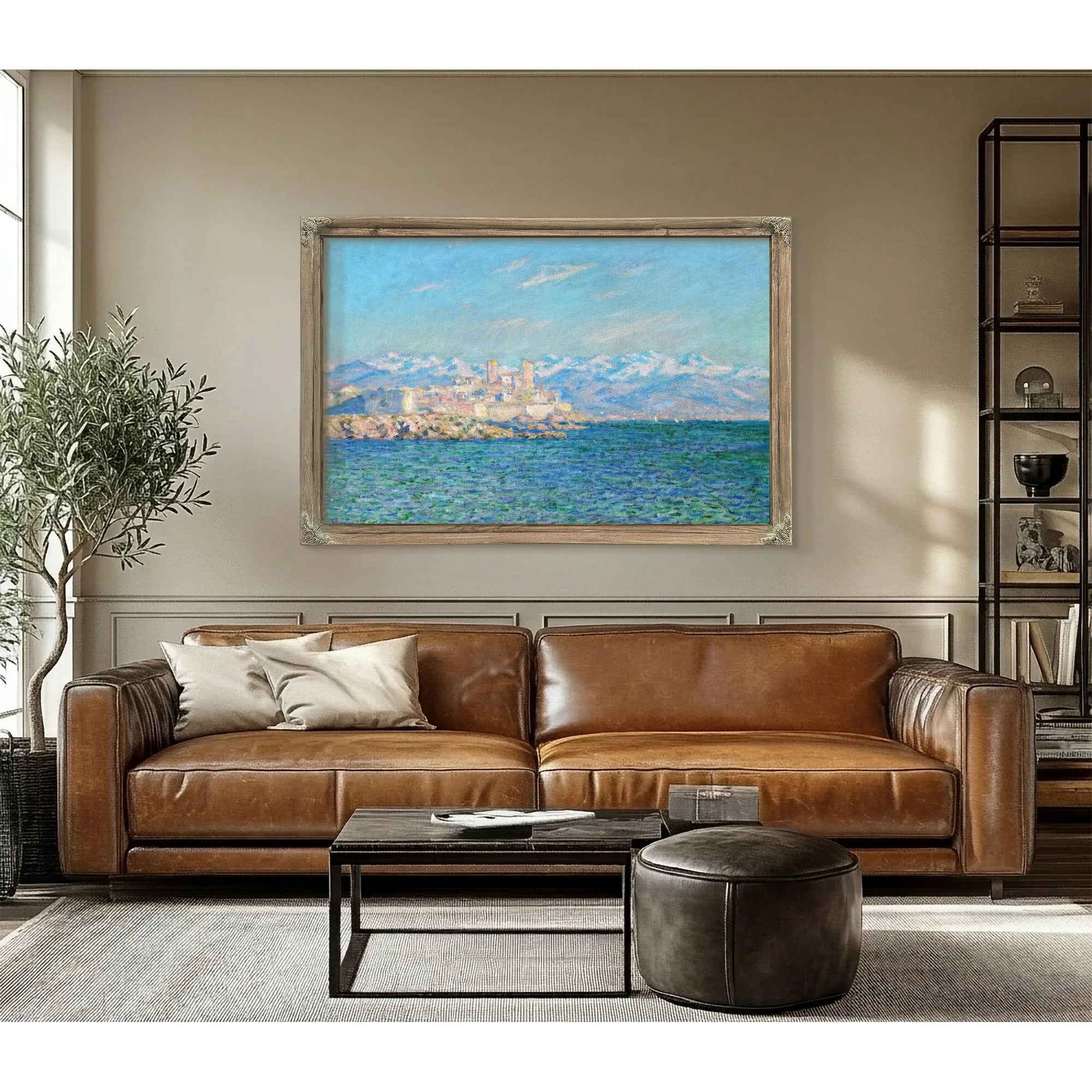 Antibes Afternoon Effect By Claude Monet Fine Art Print