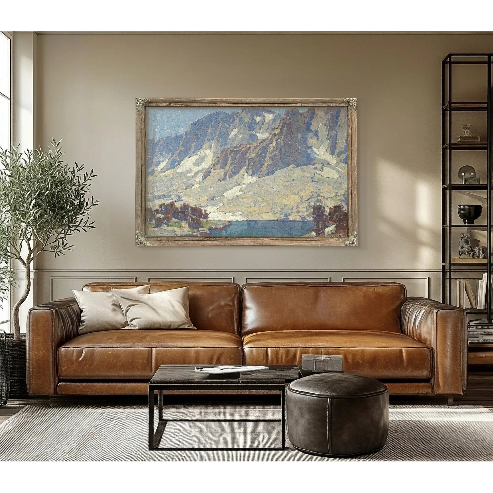 Sierra Slopes (Heart Lake) By Edgar Payne Fine Art Print