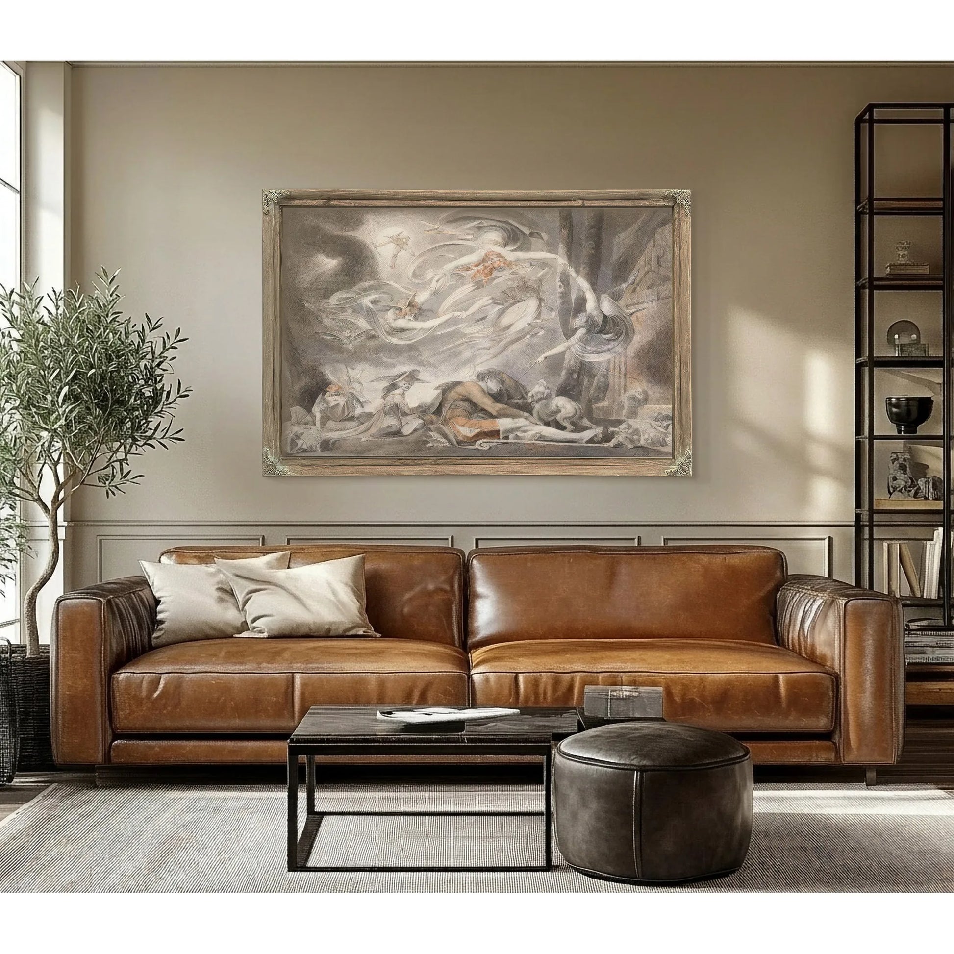 The Shepherd's Dream By Henry Fuseli Fine Art Print