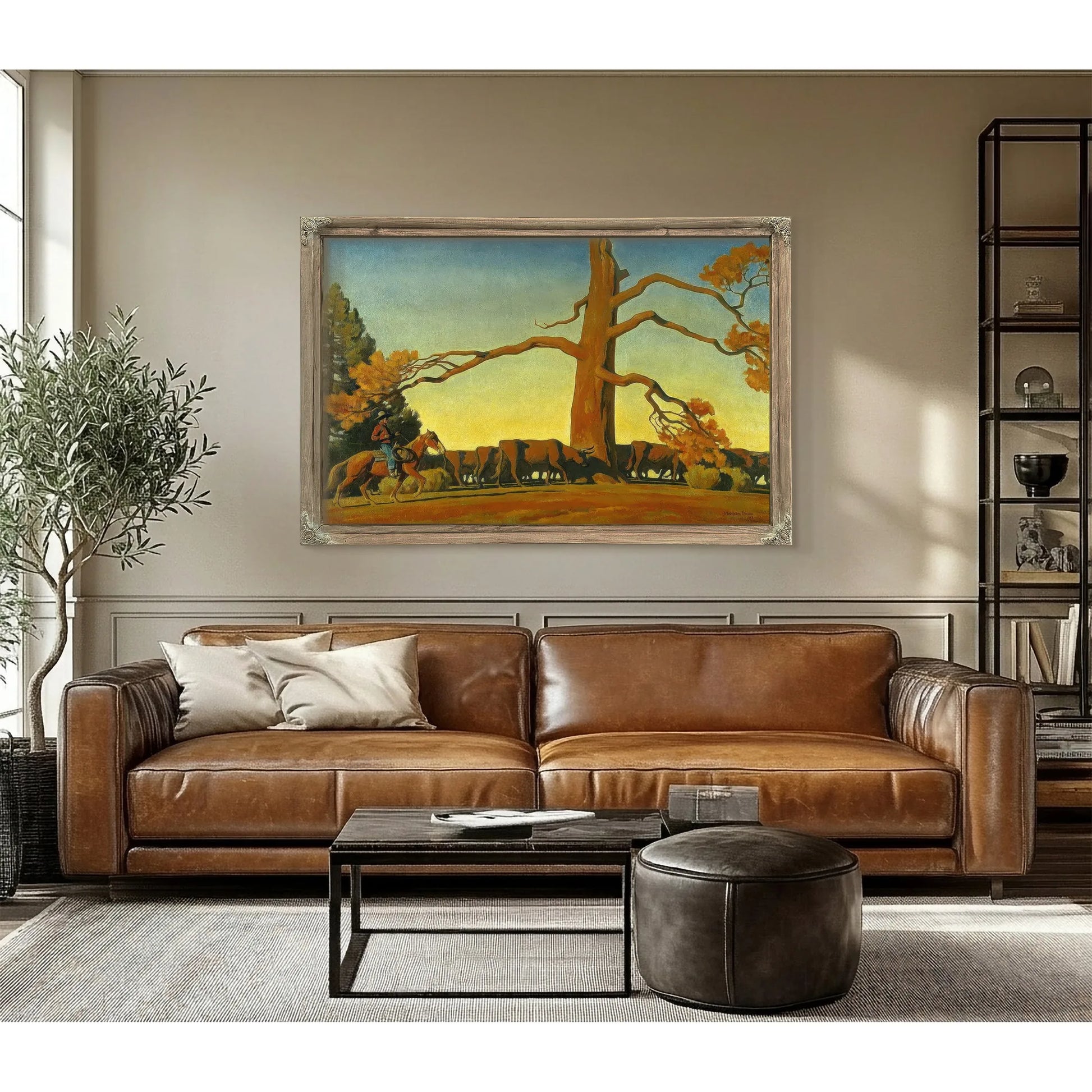 Top Of The Ridge By Maynard Dixon Fine Art Print