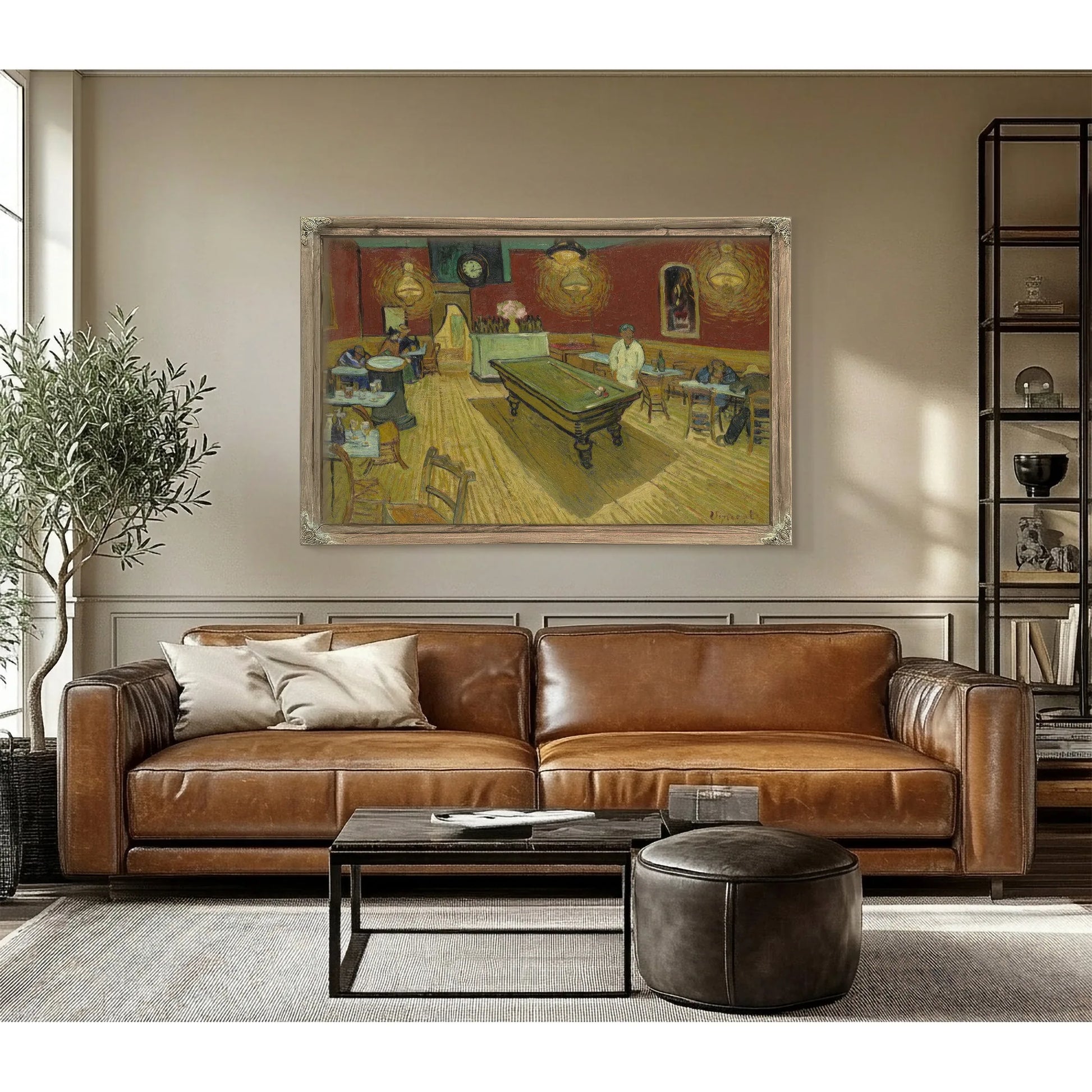 Le Cafe De Nuit (The Night Cafe) By Vincent Van Gogh Fine Art Print