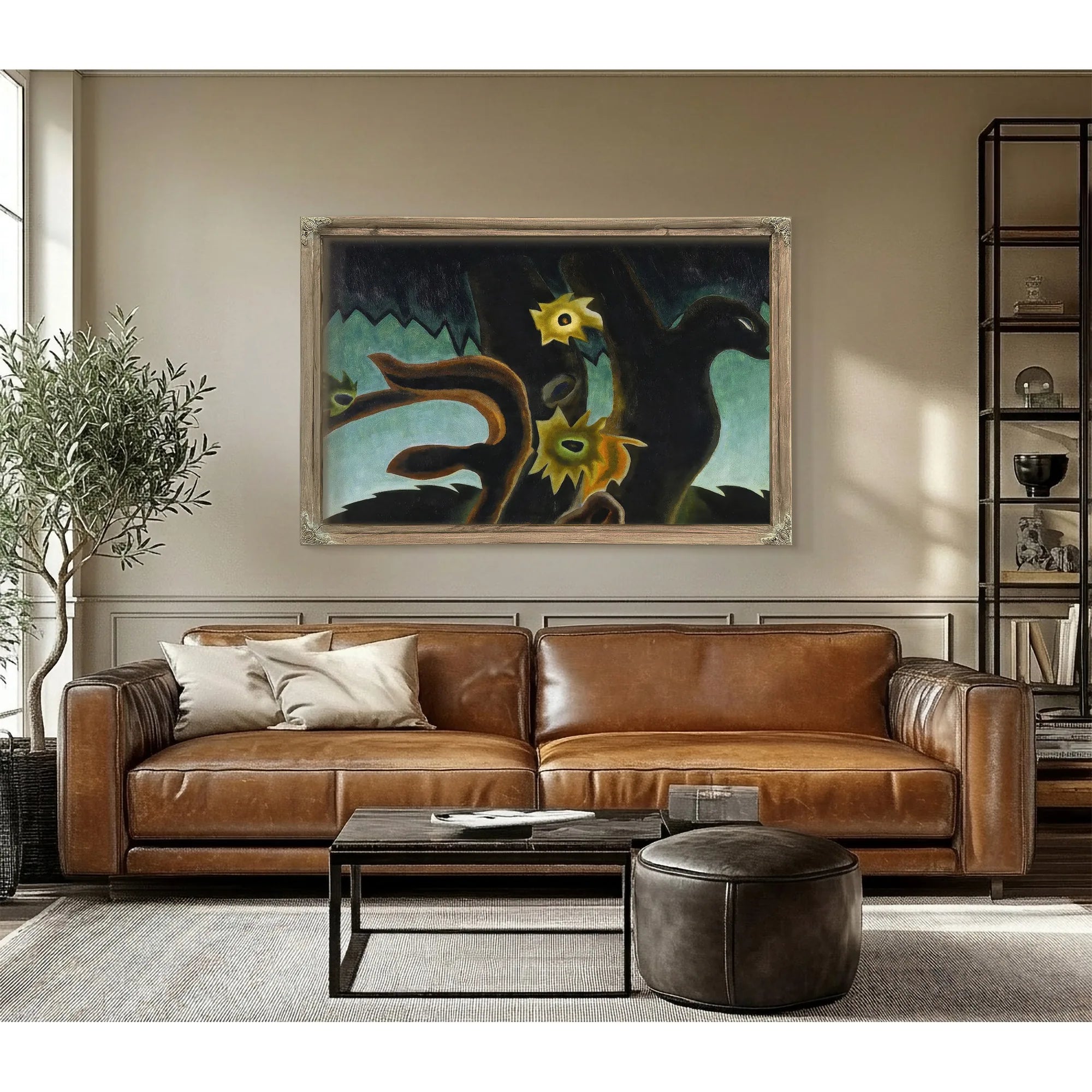 Pine Tree By Arthur Dove Fine Art Print