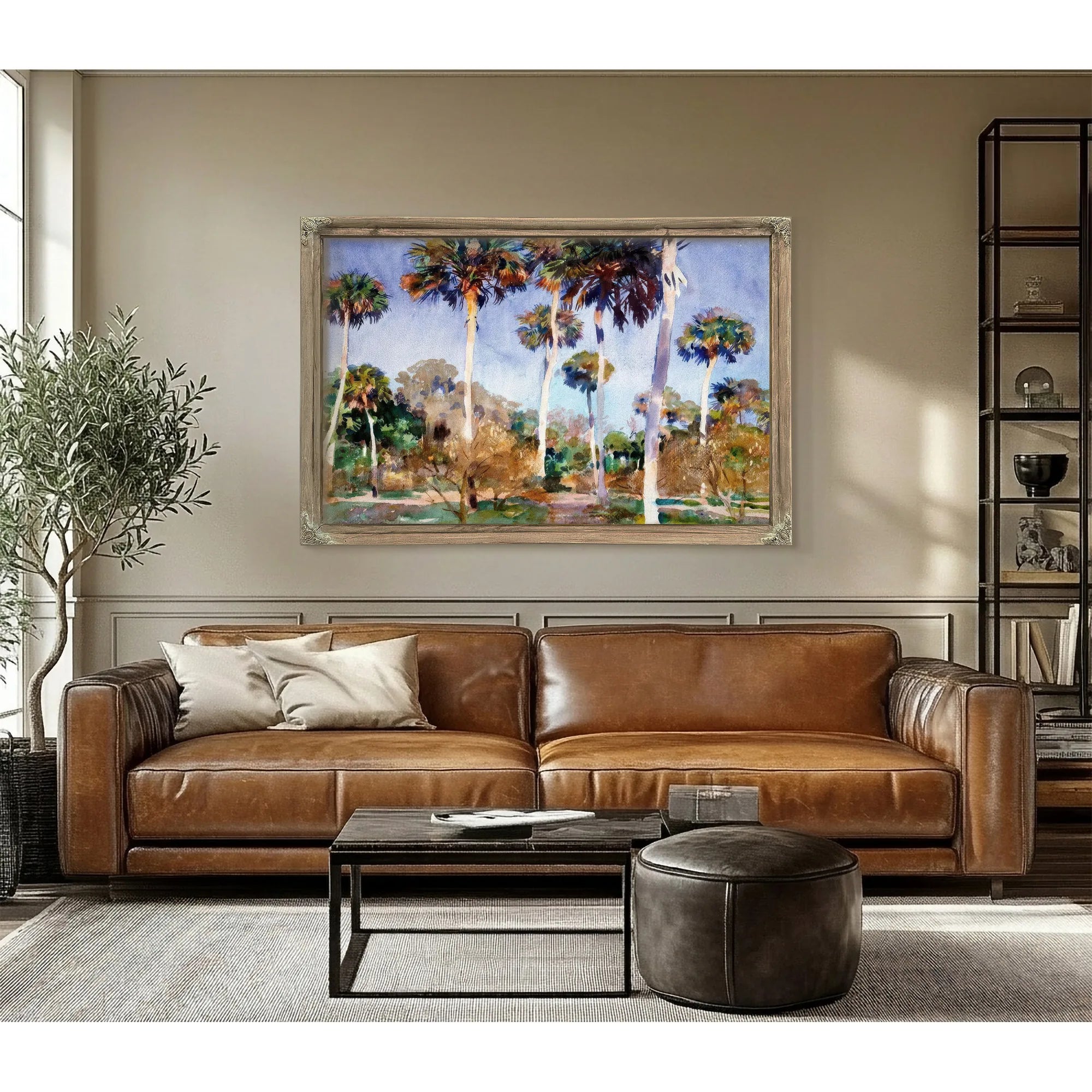 Palms By John Singer Sargent Fine Art Print