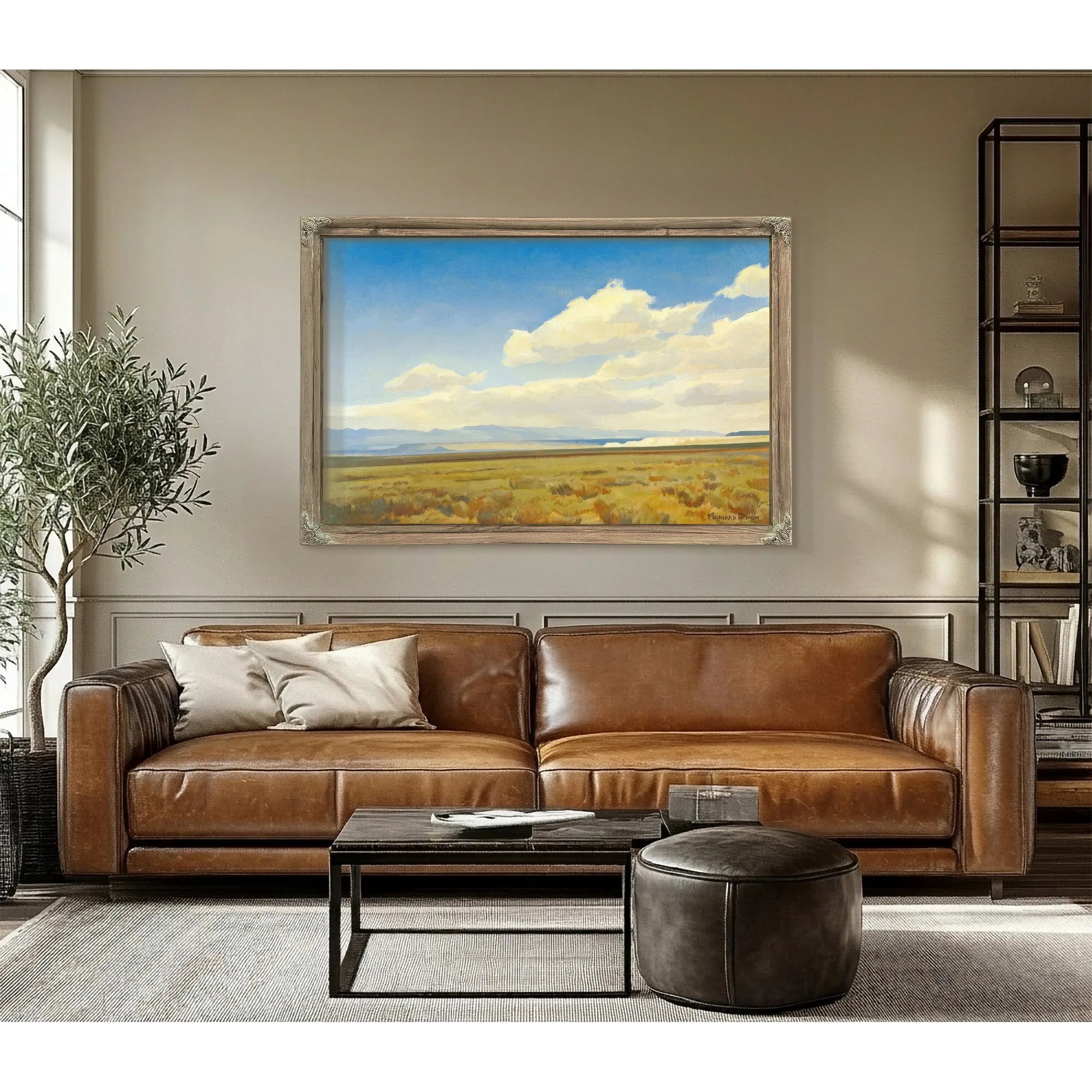 Wind Of Wyoming By Maynard Dixon Fine Art Print