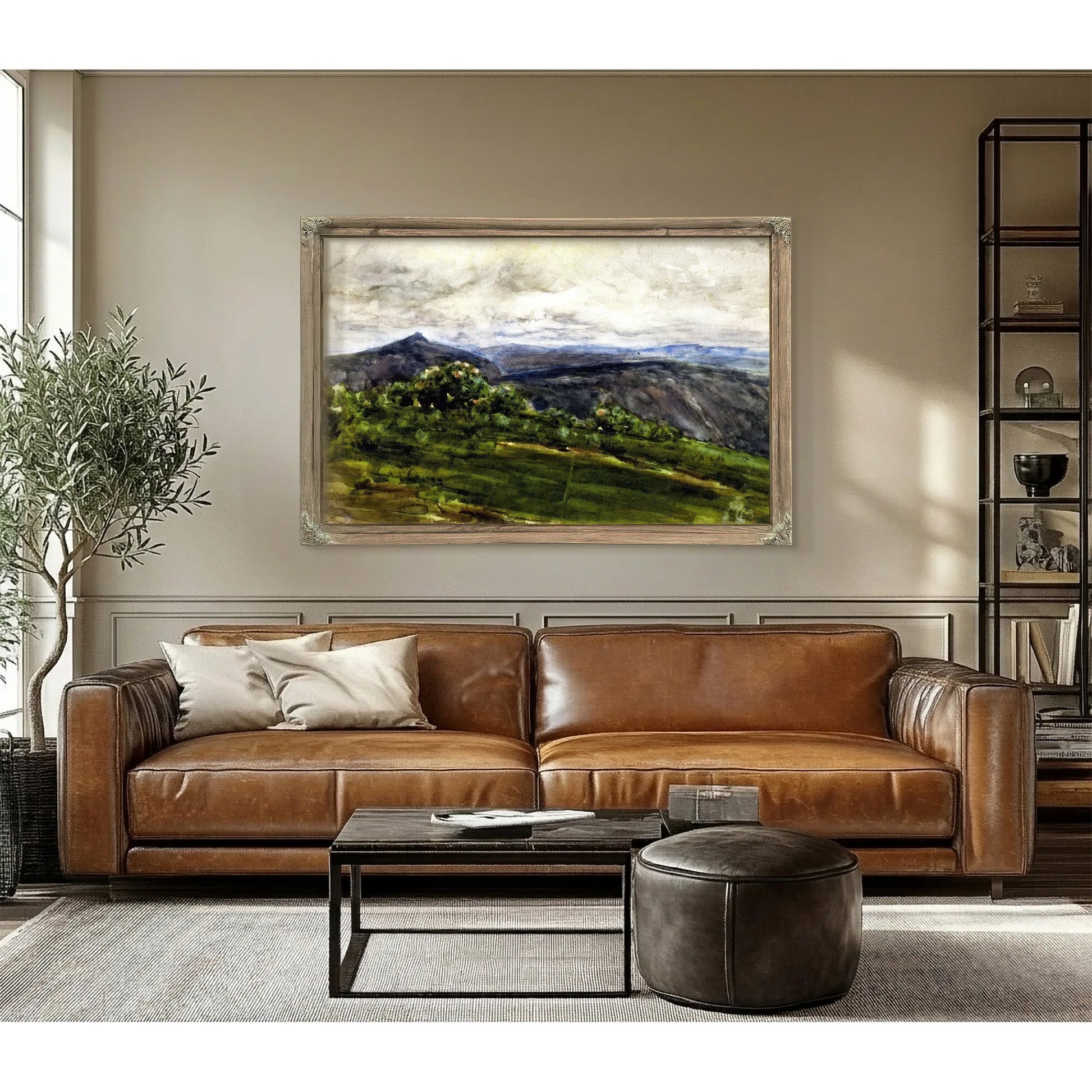 Mountain Landscape, Highlands, North Carolina By Henry Ossawa Tanner Fine Art Print