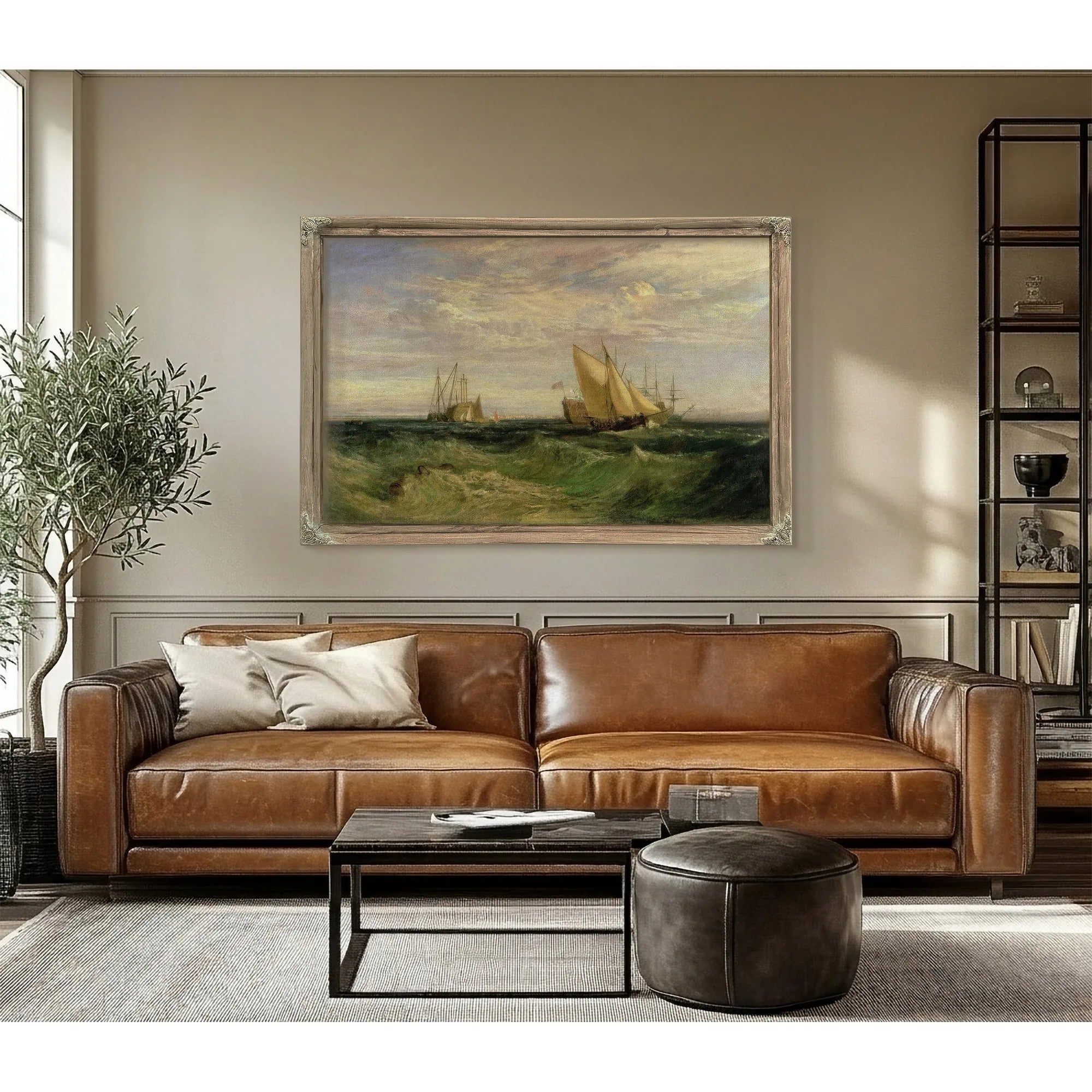The Confluence Of The Thames And The Medway By Joseph Mallord William Turner Fine Art Print