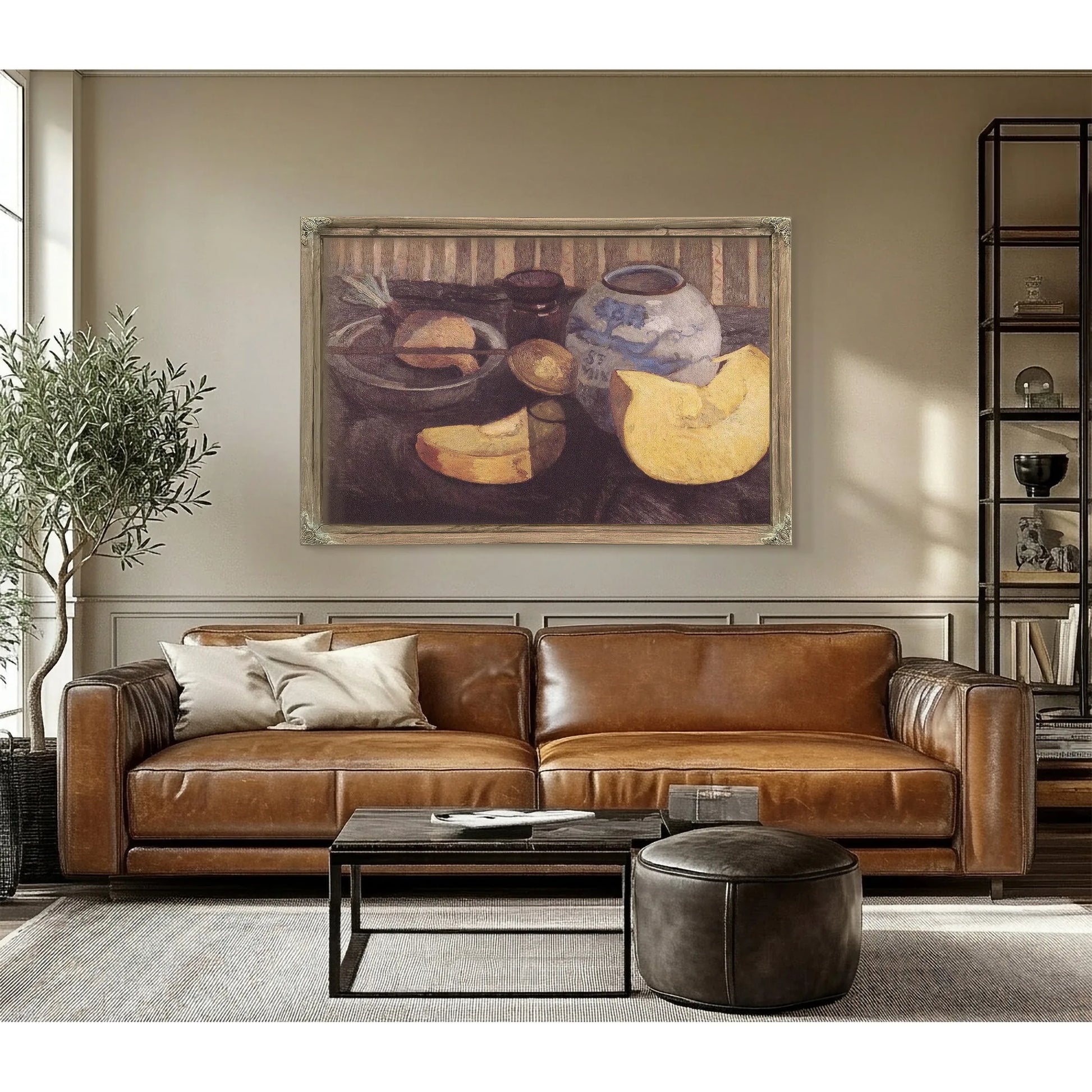 Still Life With Pumpkin By Paula Modersohn Becker Fine Art Print