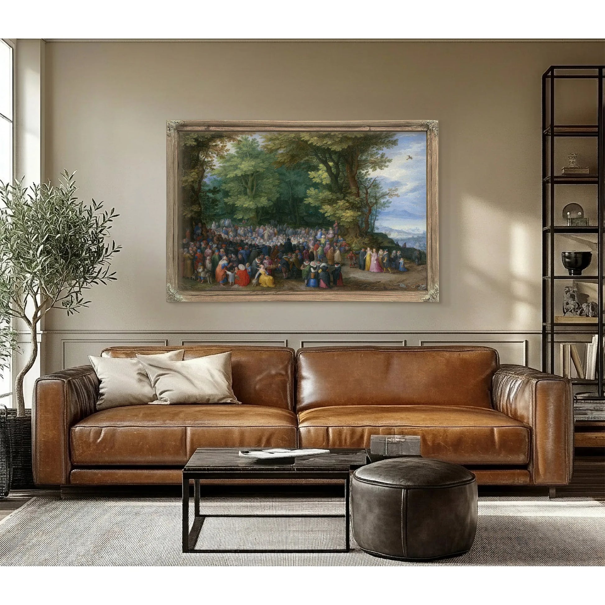 The Sermon On The Mount by Jan Brueghel The Elder Fine Art Print