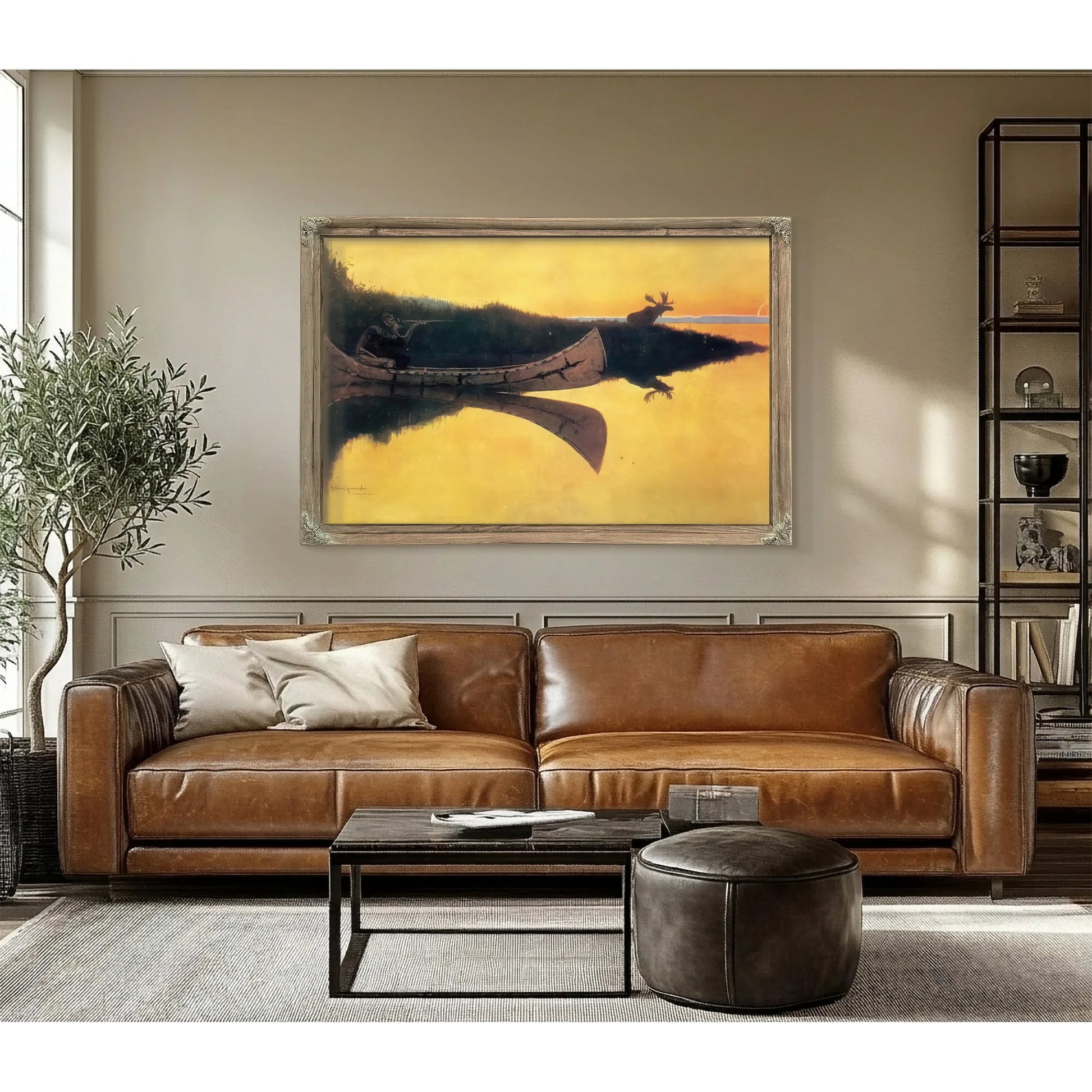 Coming To The Call By Frederic Remington Fine Art Print