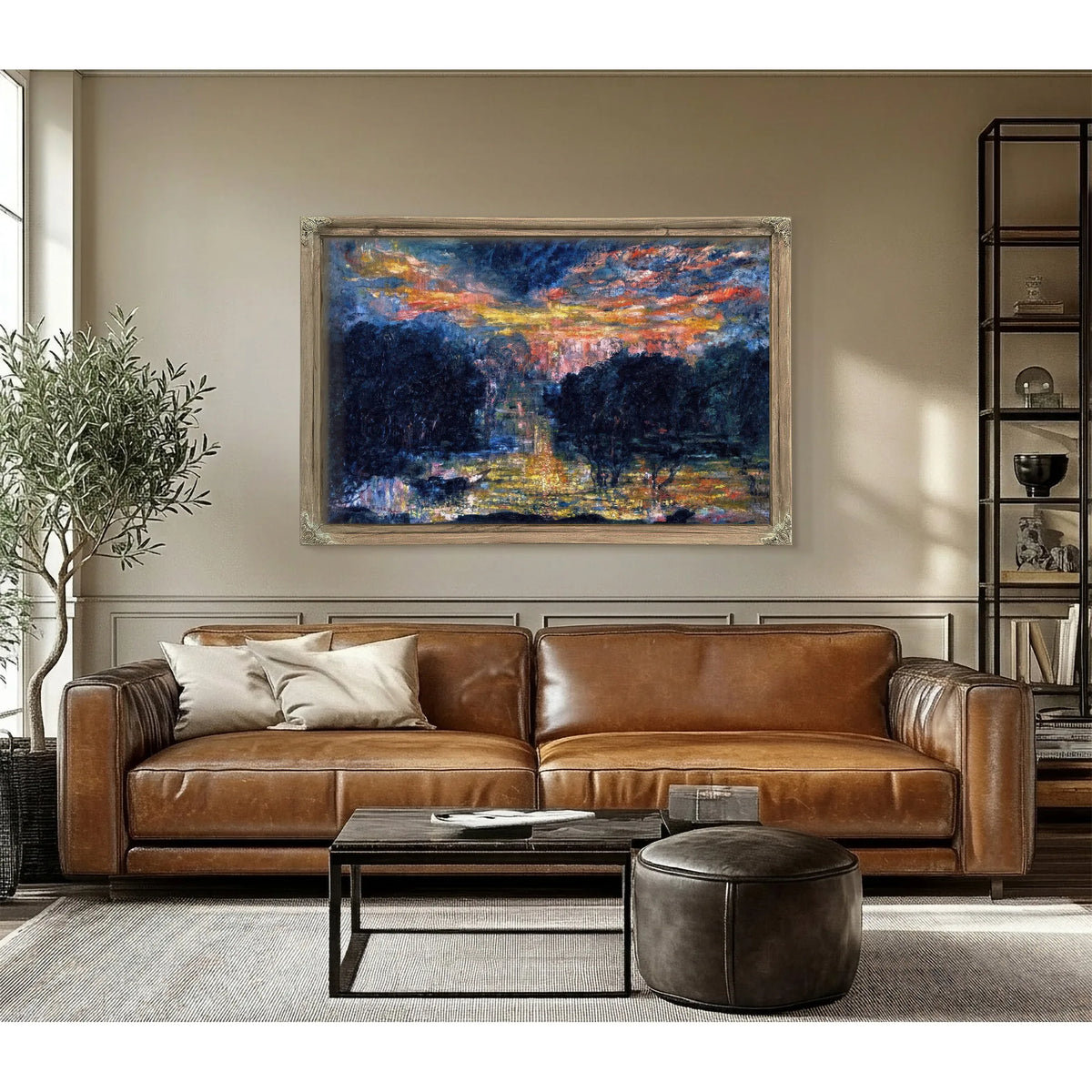 The Domain Of Arnheim By James Ensor Fine Art Print